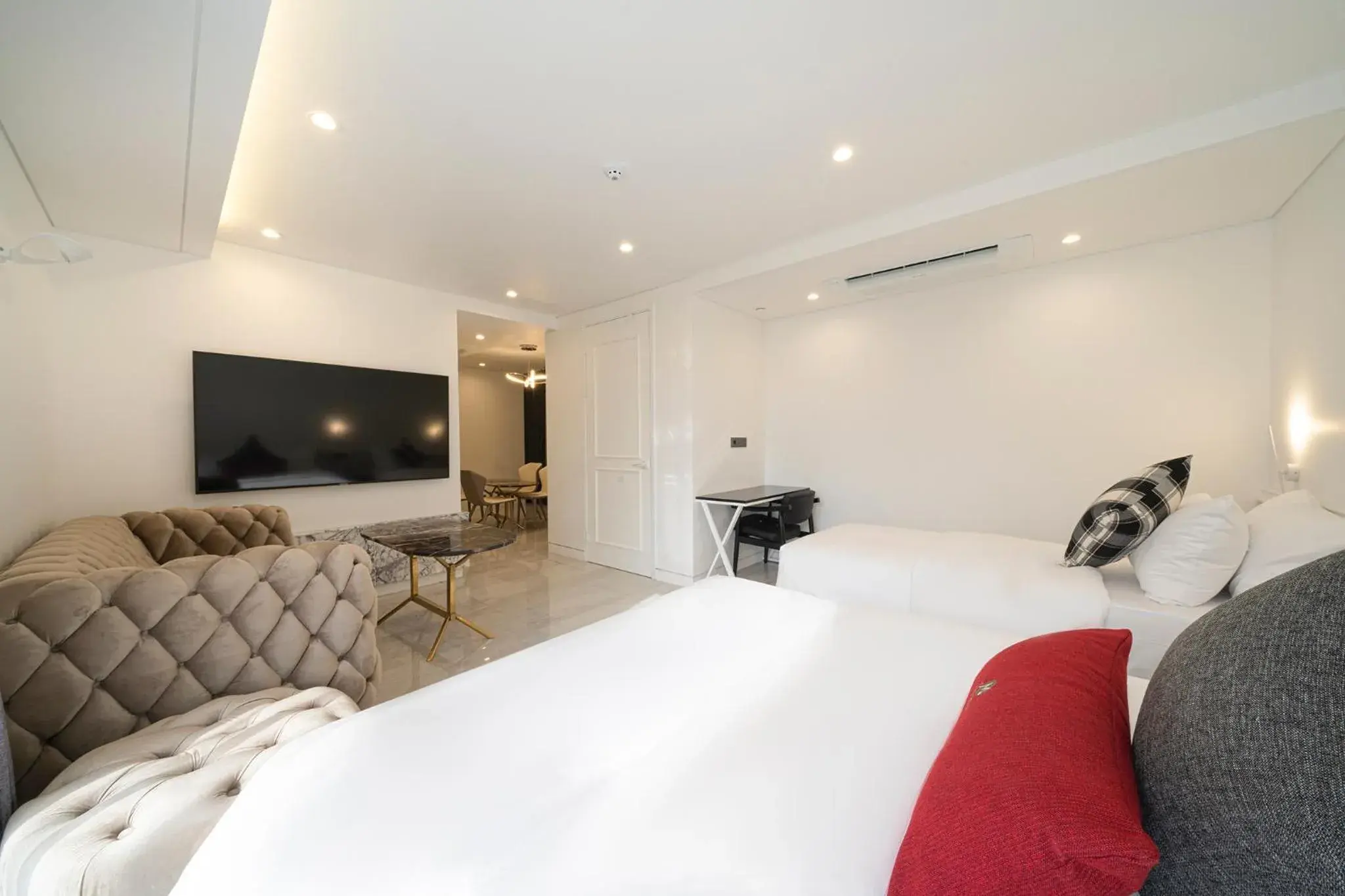 Bed in HOTEL THE MAY Jongno Bed in HOTEL THE MAY Jongno