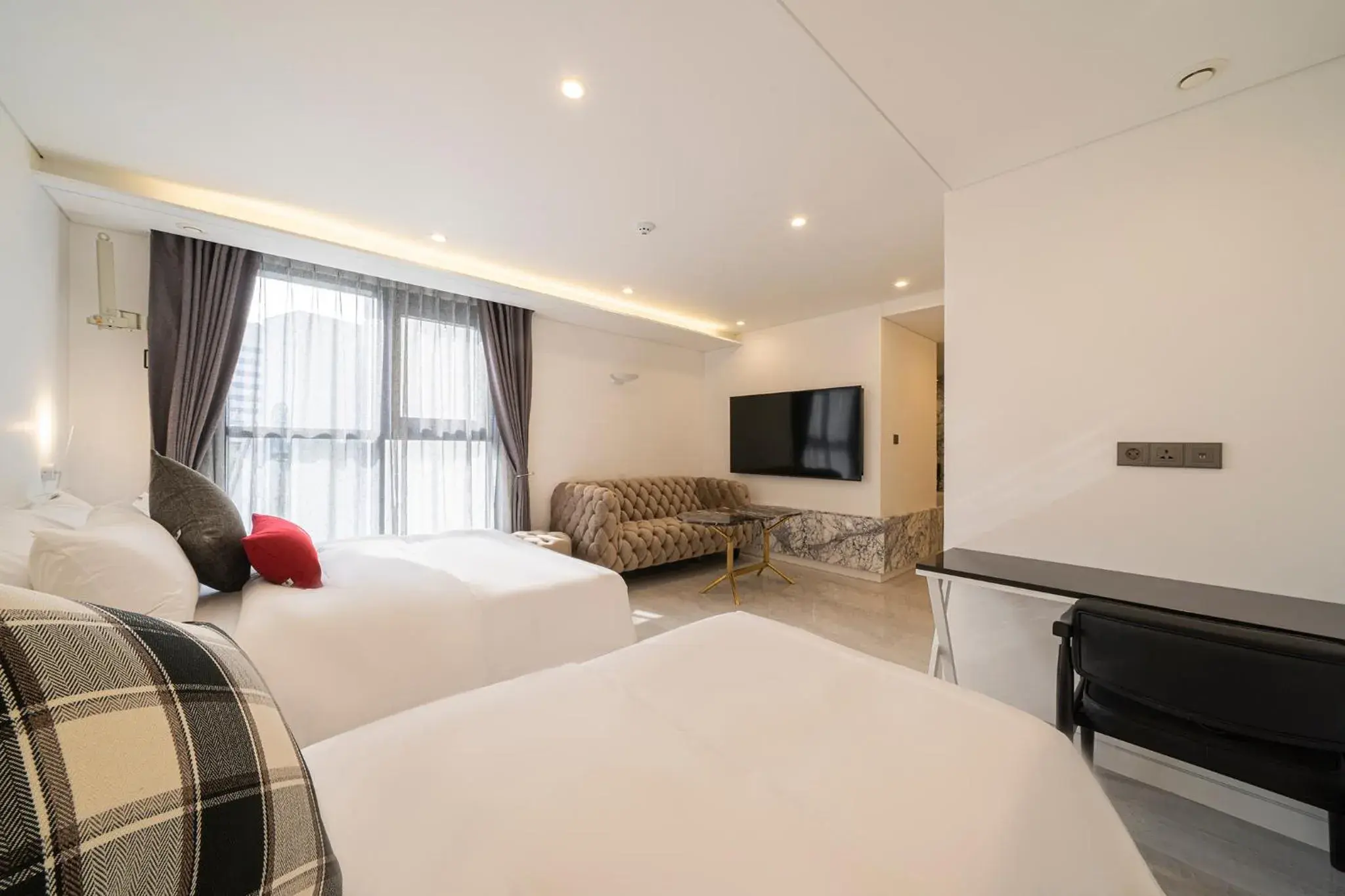 Bed in HOTEL THE MAY Jongno Bed in HOTEL THE MAY Jongno