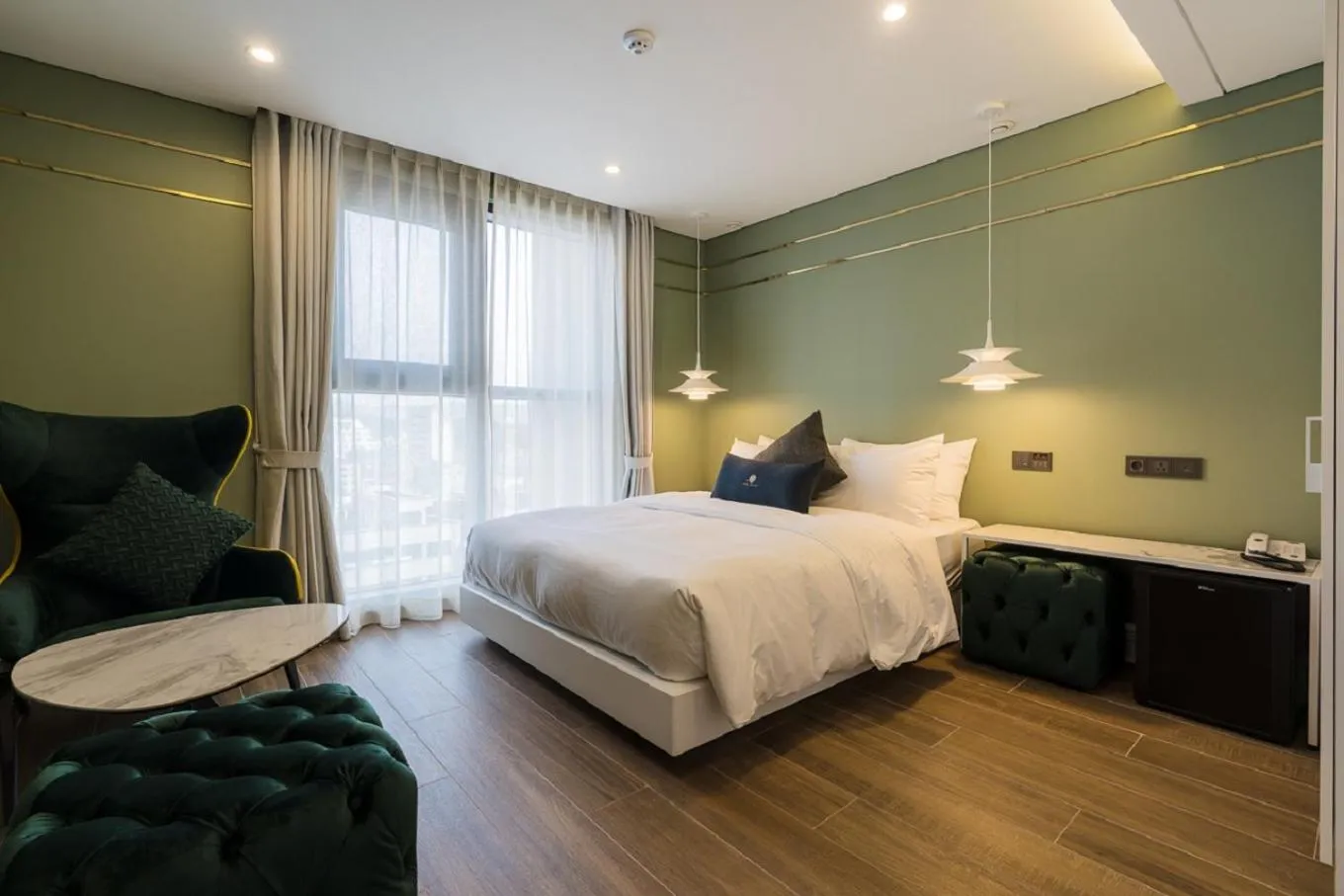 Property building, Bed in HOTEL THE MAY Jongno