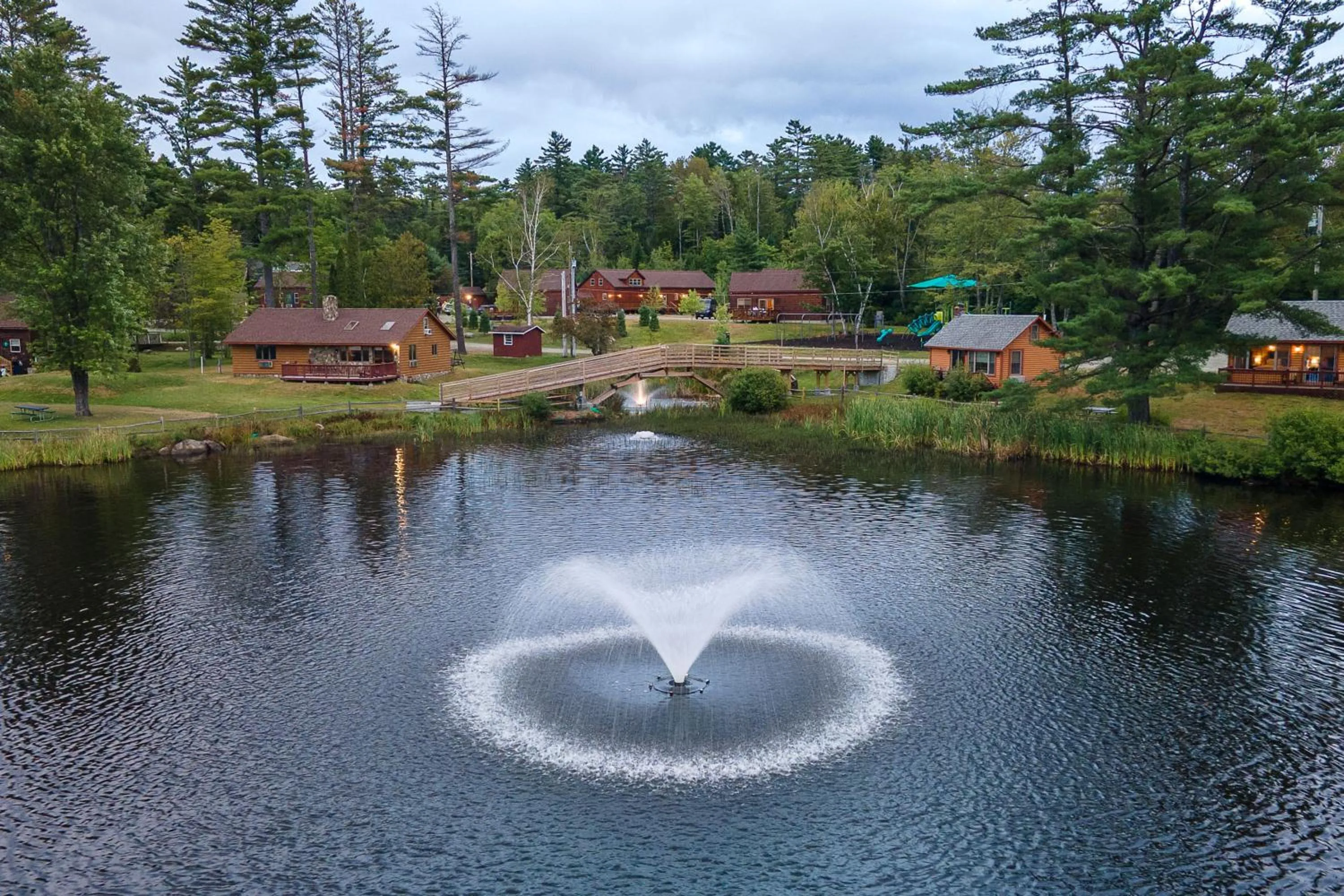 Lake view in Presidential Mountain Resort