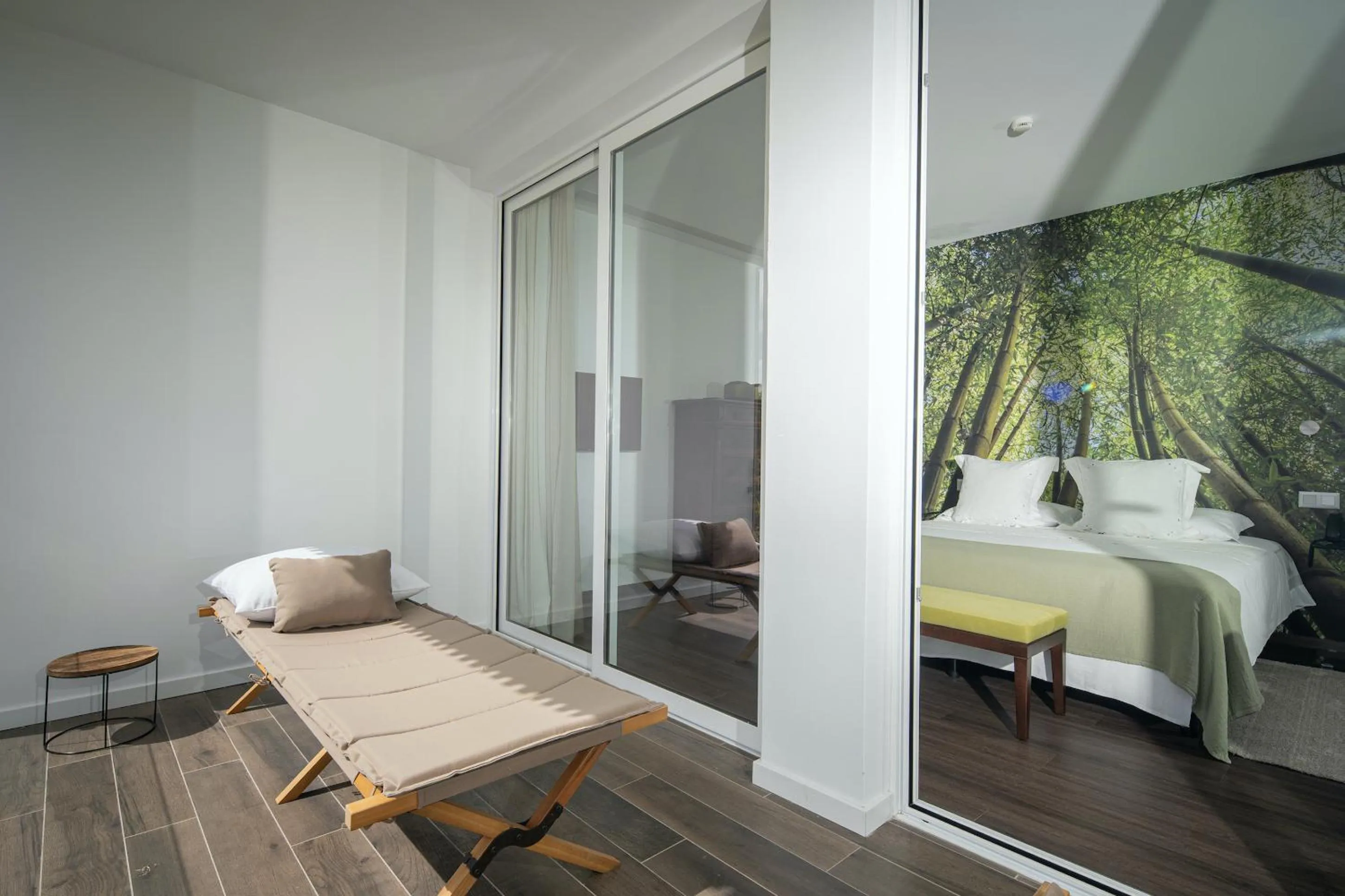 Balcony/Terrace, Bed in Senhora da Rosa, Tradition & Nature Hotel