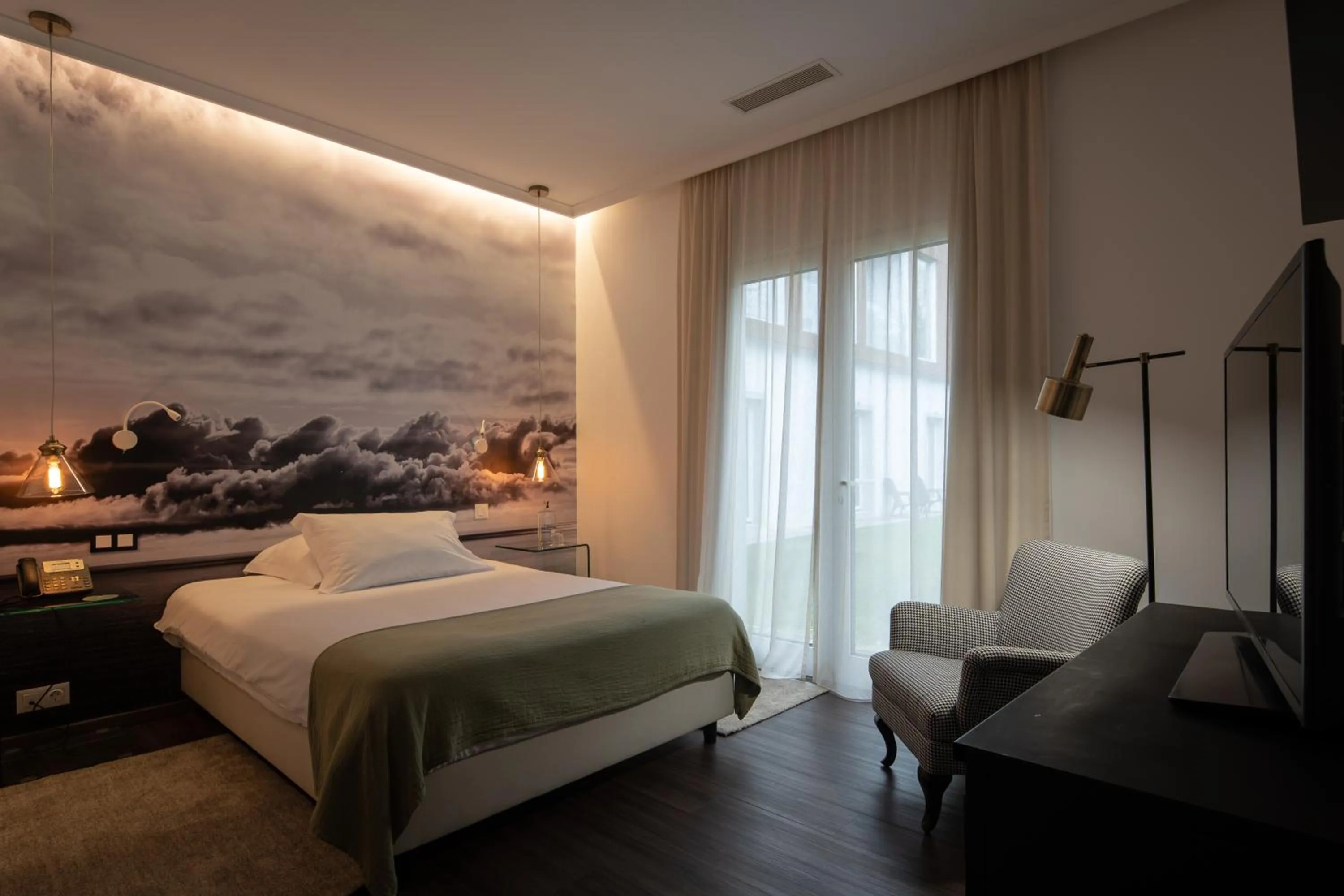 Patio, Bed in Senhora da Rosa, Tradition & Nature Hotel