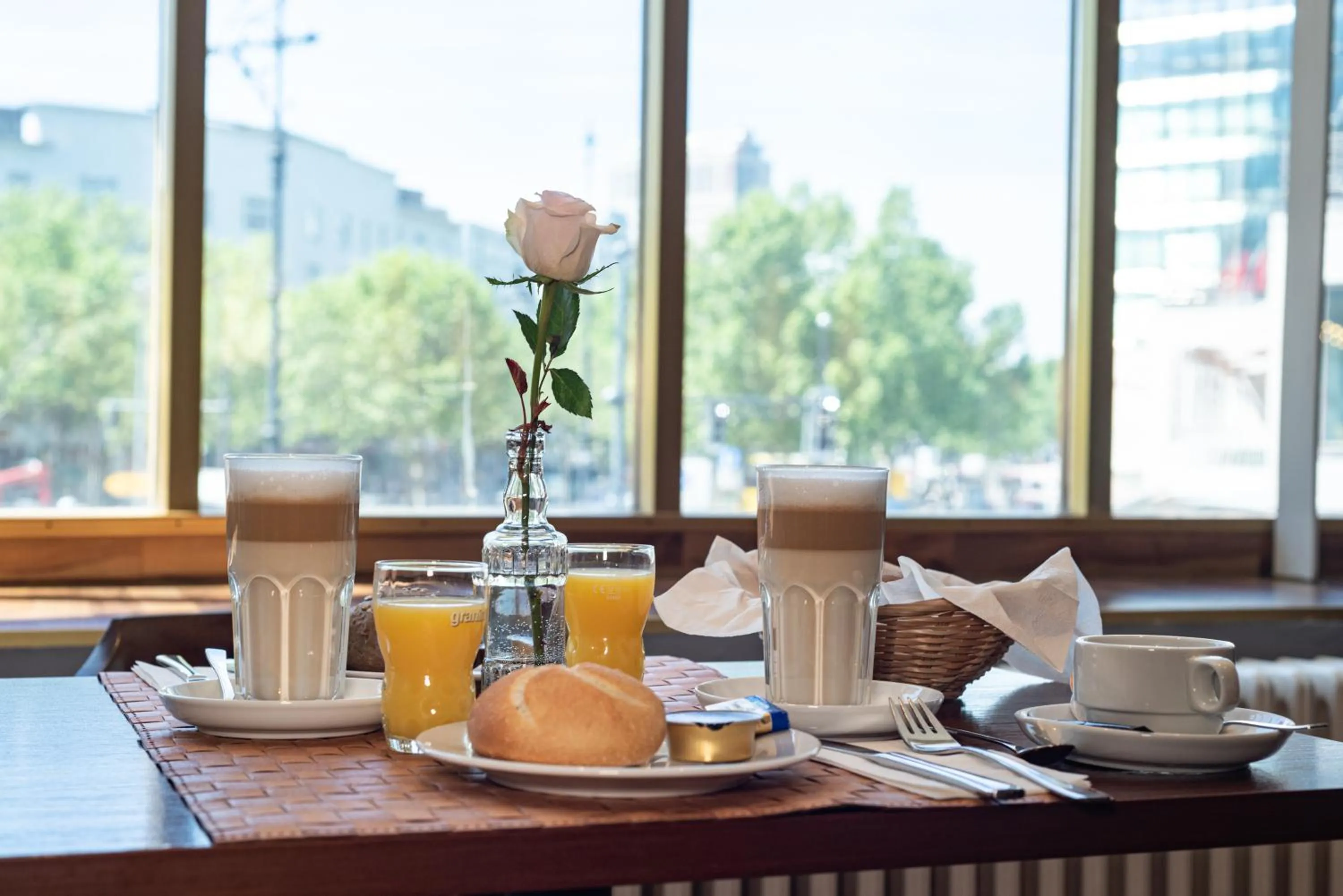 Breakfast in acom Hotel Berlin Kurfürstendamm