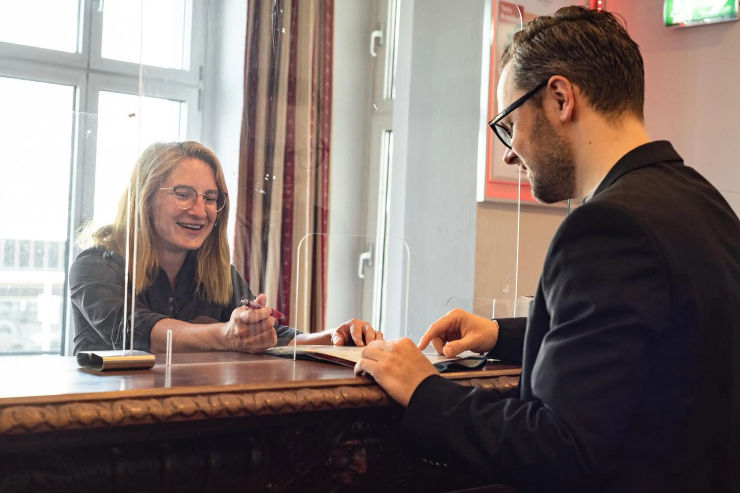 Lobby or reception in acom Hotel Berlin Kurfürstendamm