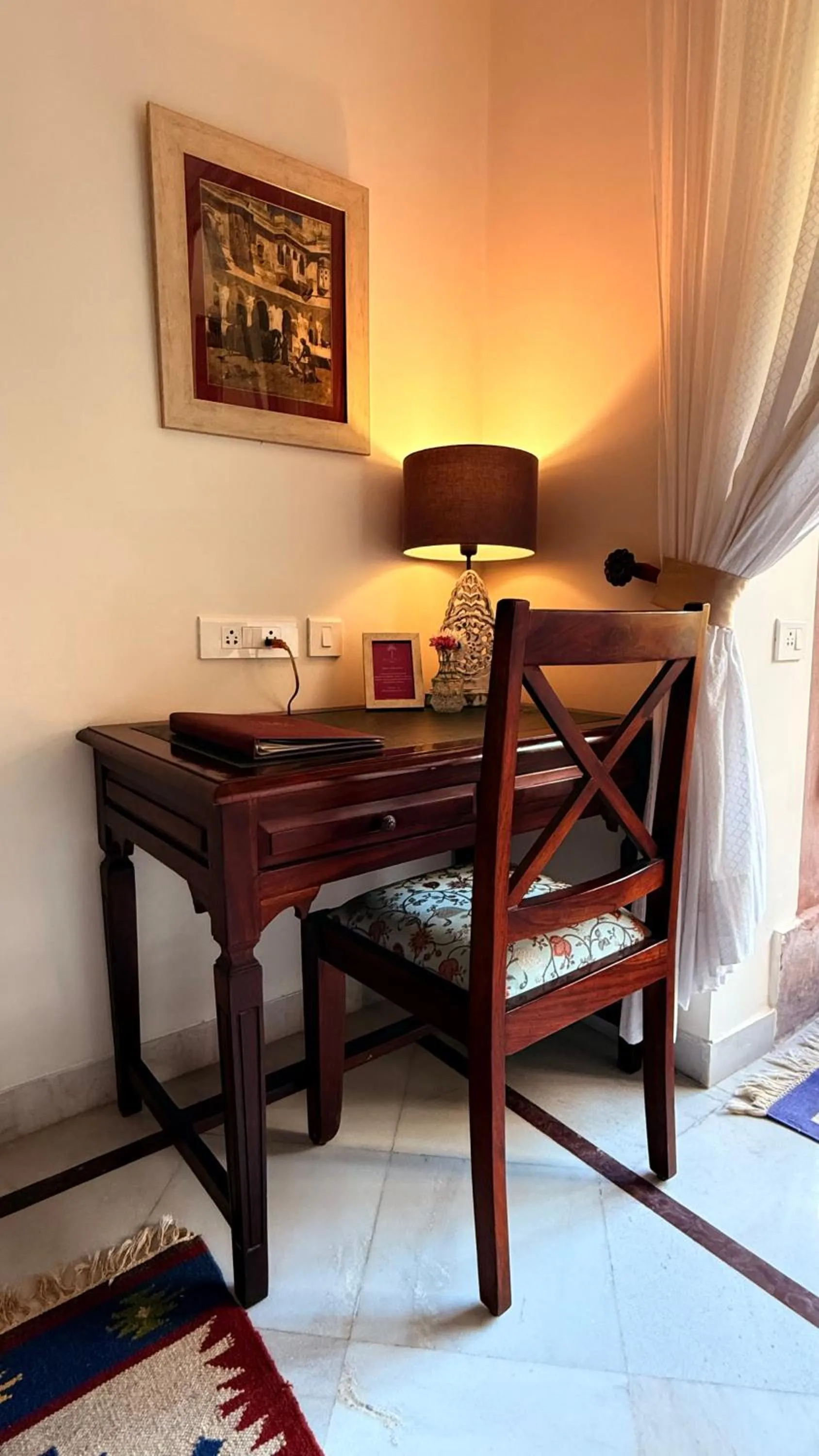 Seating area in Daspan House