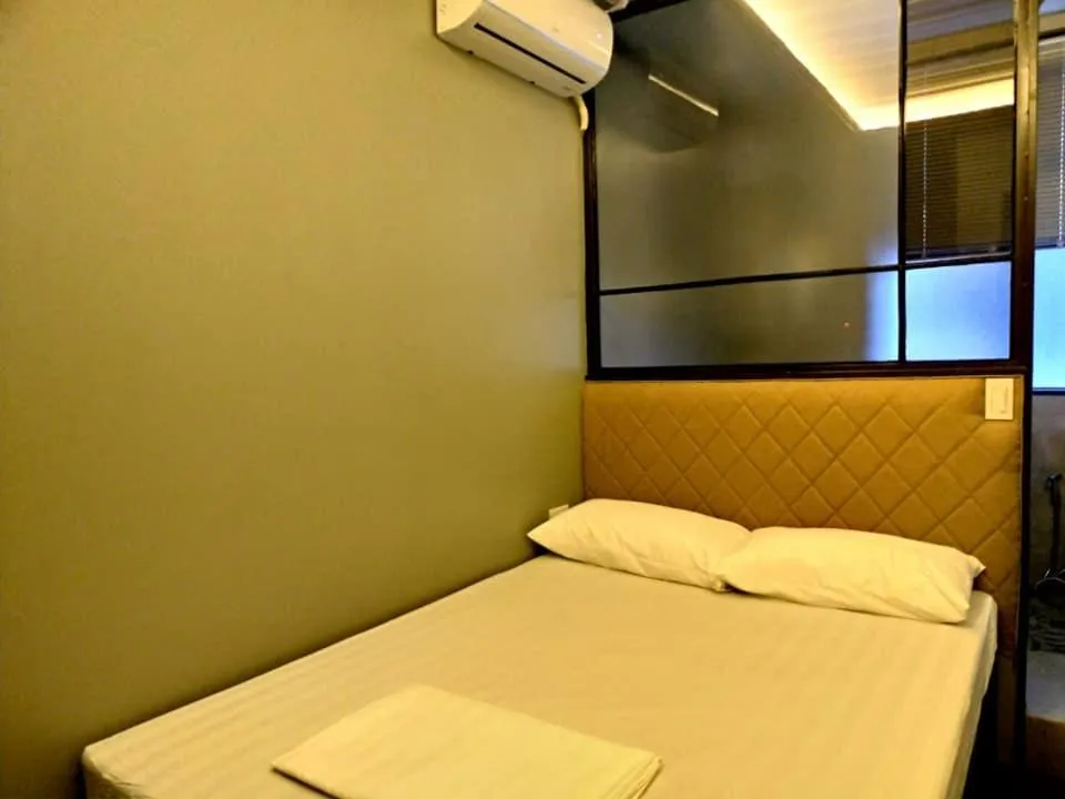 Bed in Hotel Snow Angeles