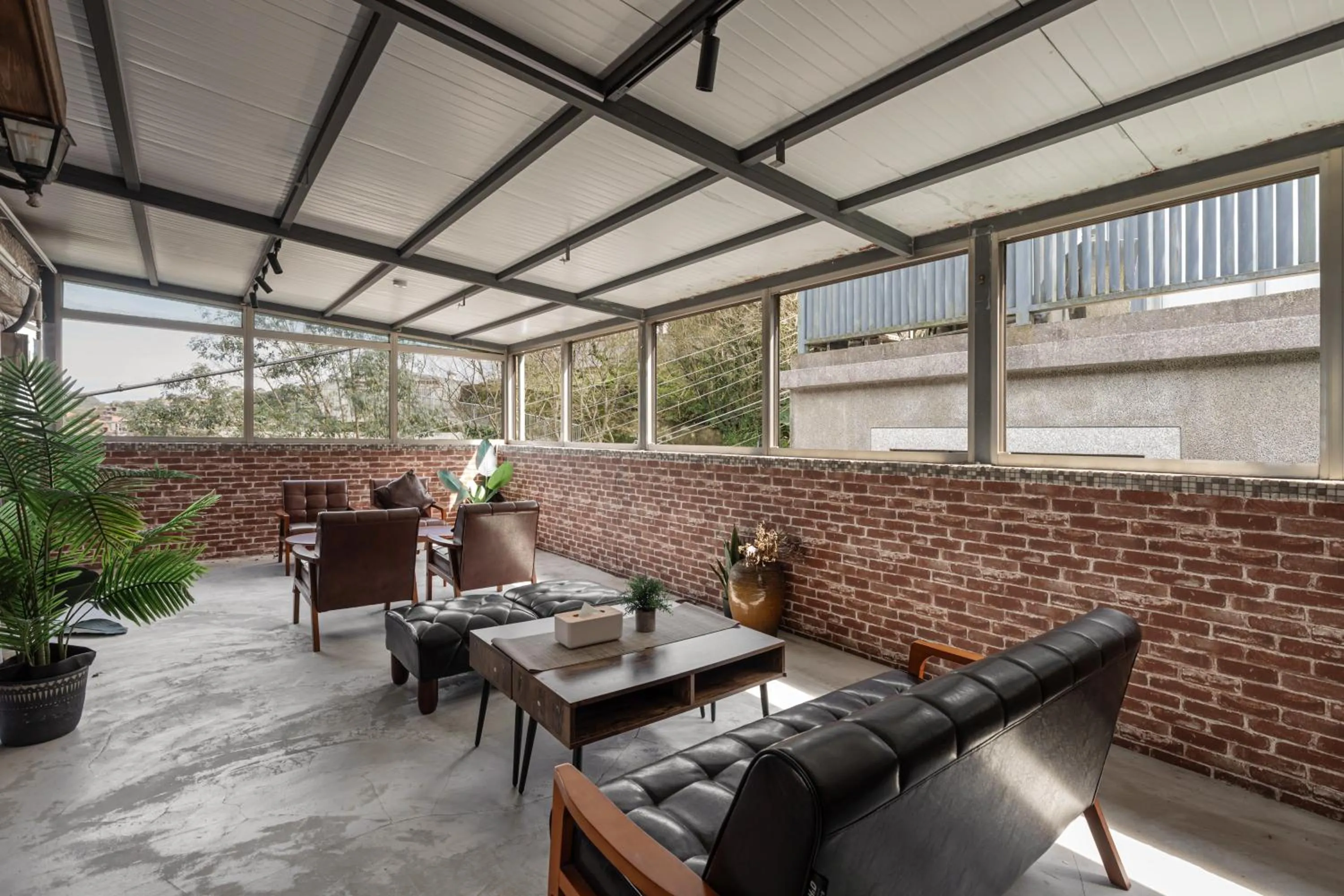 Seating area in Jiufen The Ocean Theory