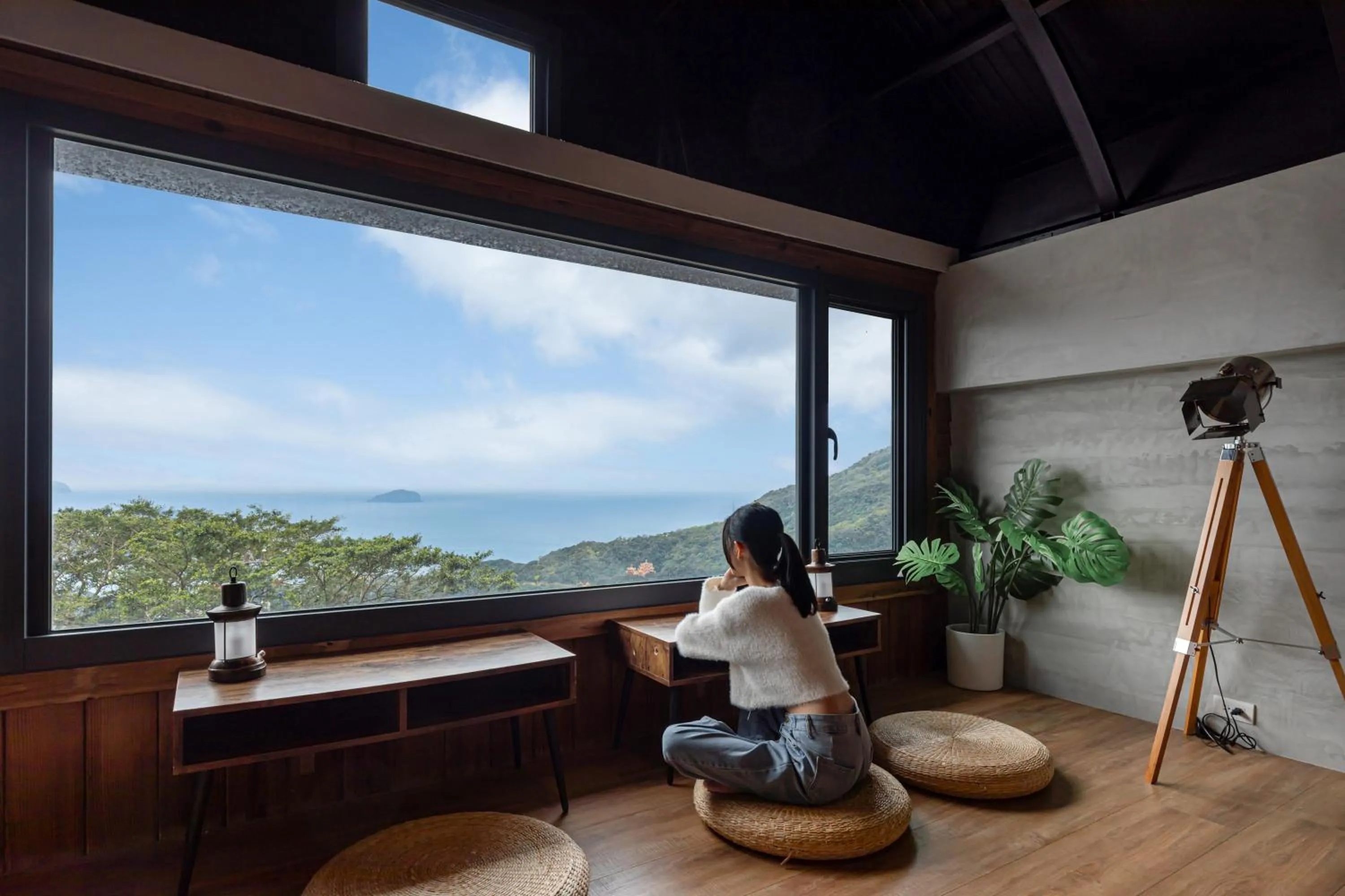 Sea view in Jiufen The Ocean Theory