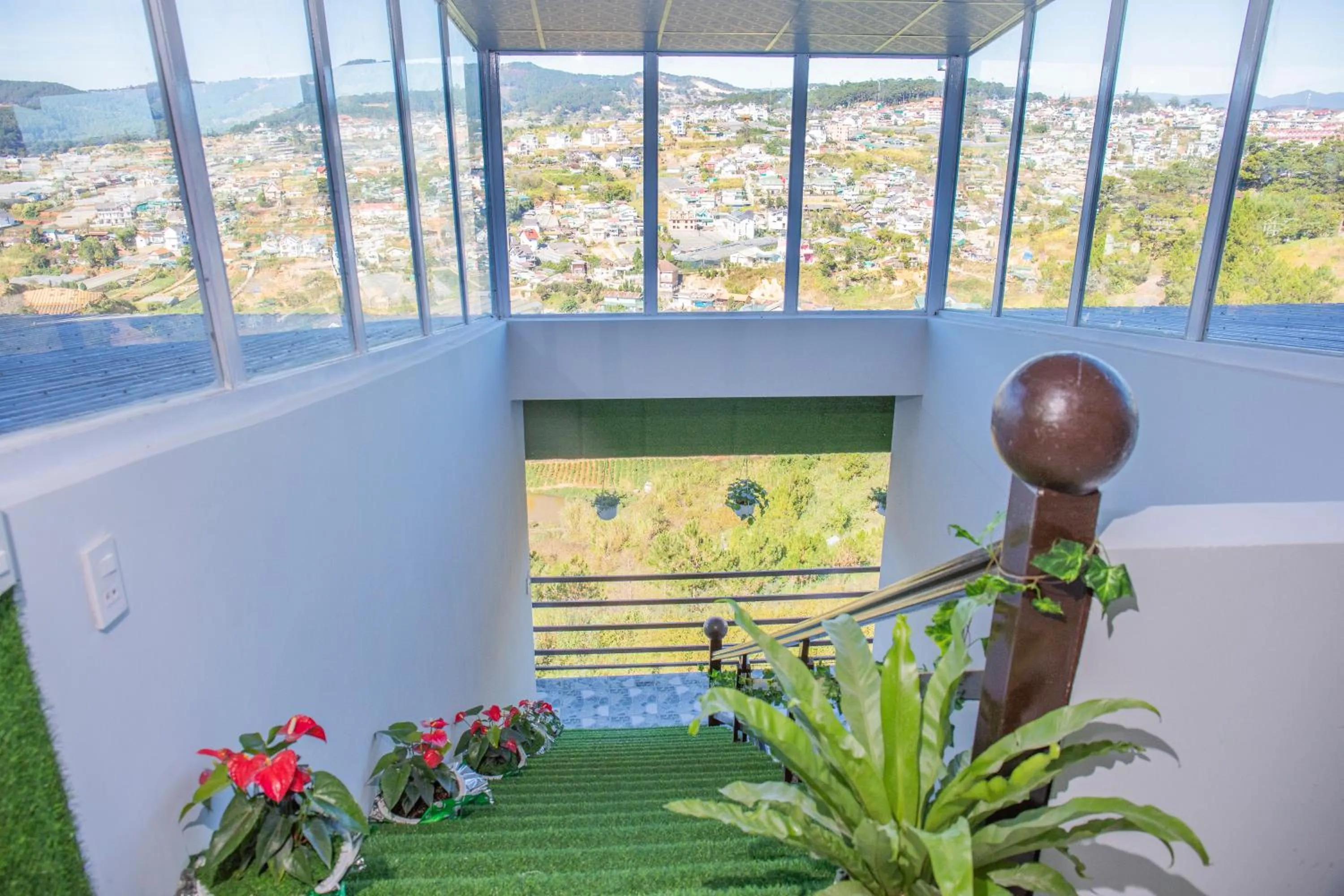 Balcony/Terrace in Da Lat Ngoi Sao Viet