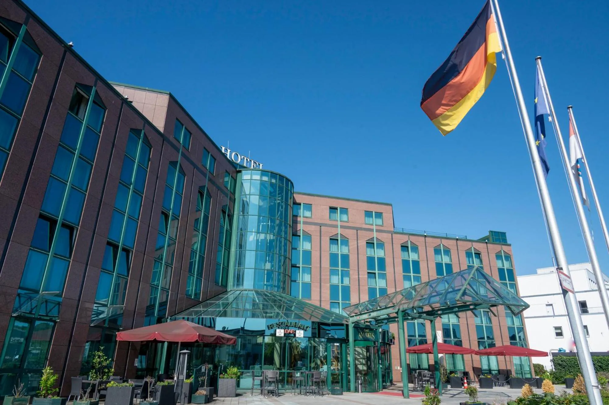 Property building in Hotel Amadeus Frankfurt