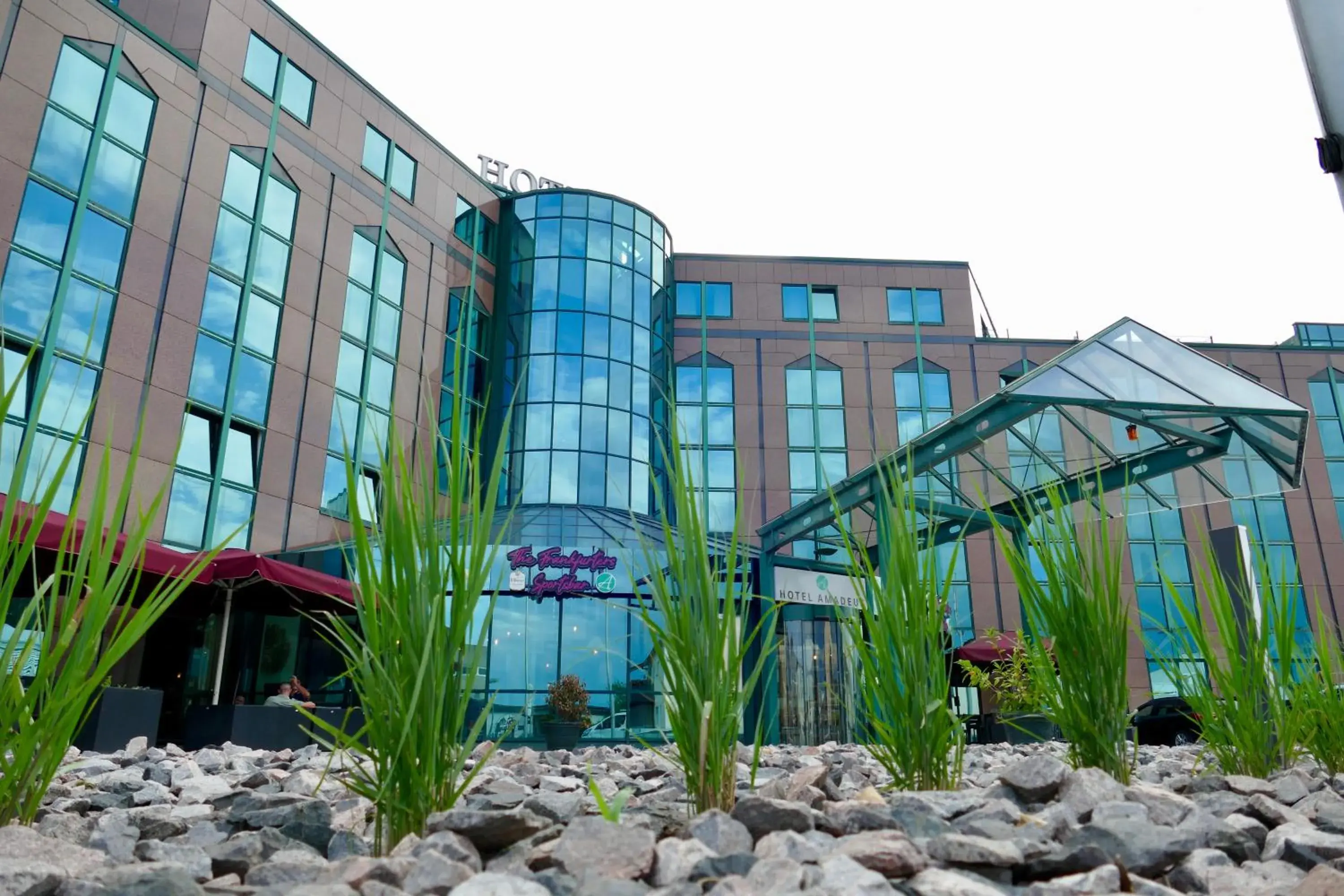 Property building in Hotel Amadeus Frankfurt Property building in Hotel Amadeus Frankfurt