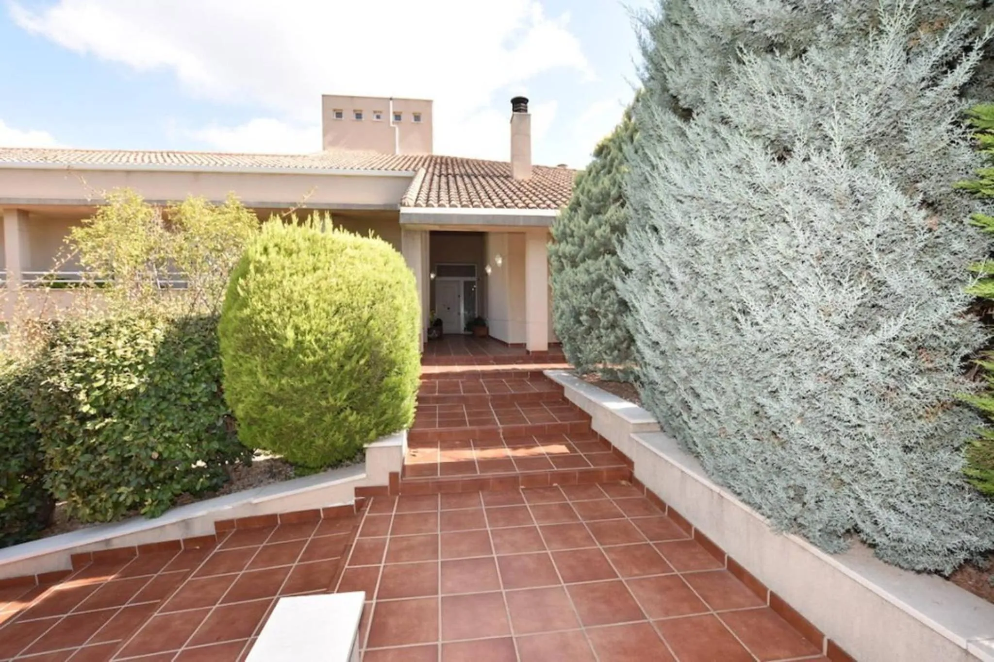 Patio in Torreta Of Gormaig, House with swimming pool