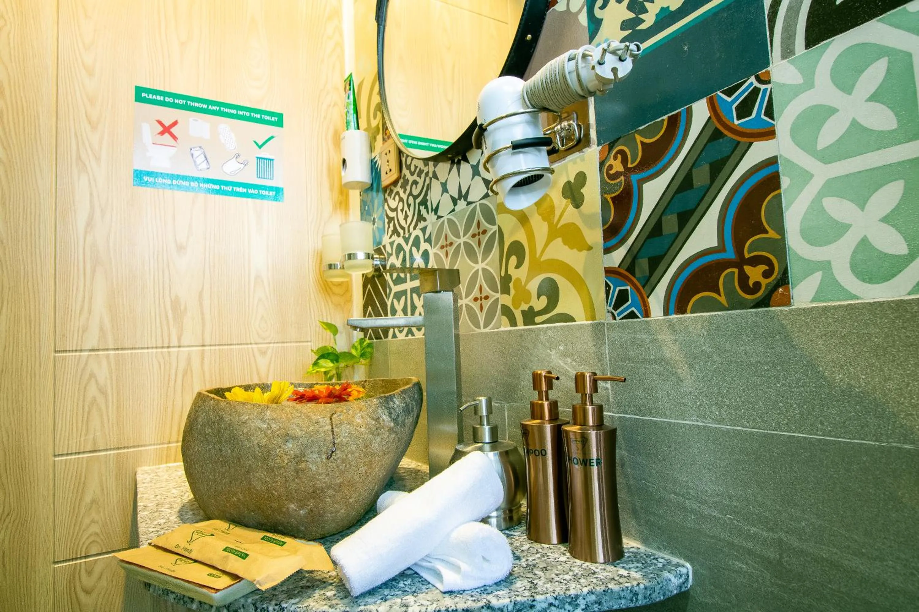 Bathroom in HOI AN HEART LODGE
