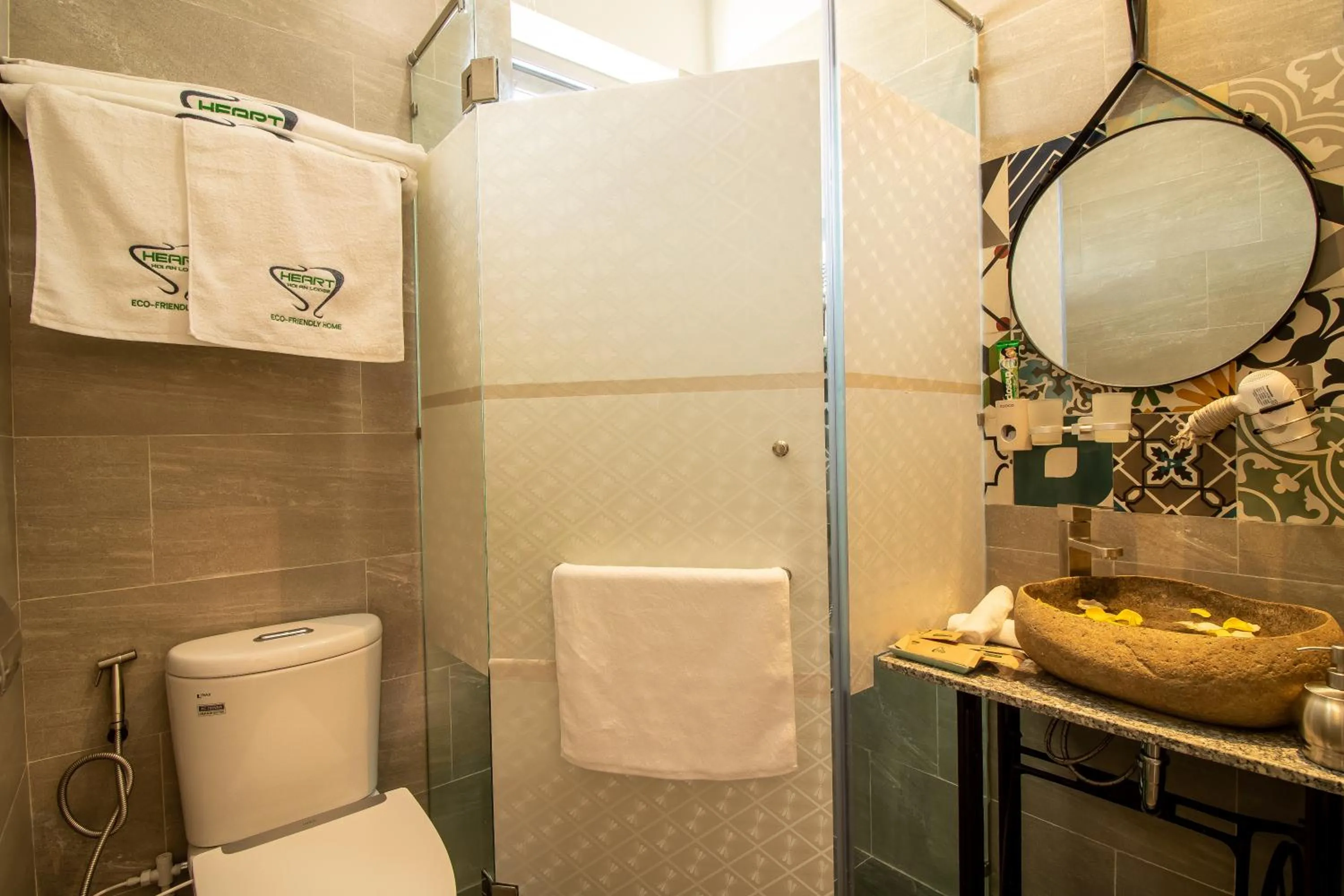 Bathroom in HOI AN HEART LODGE