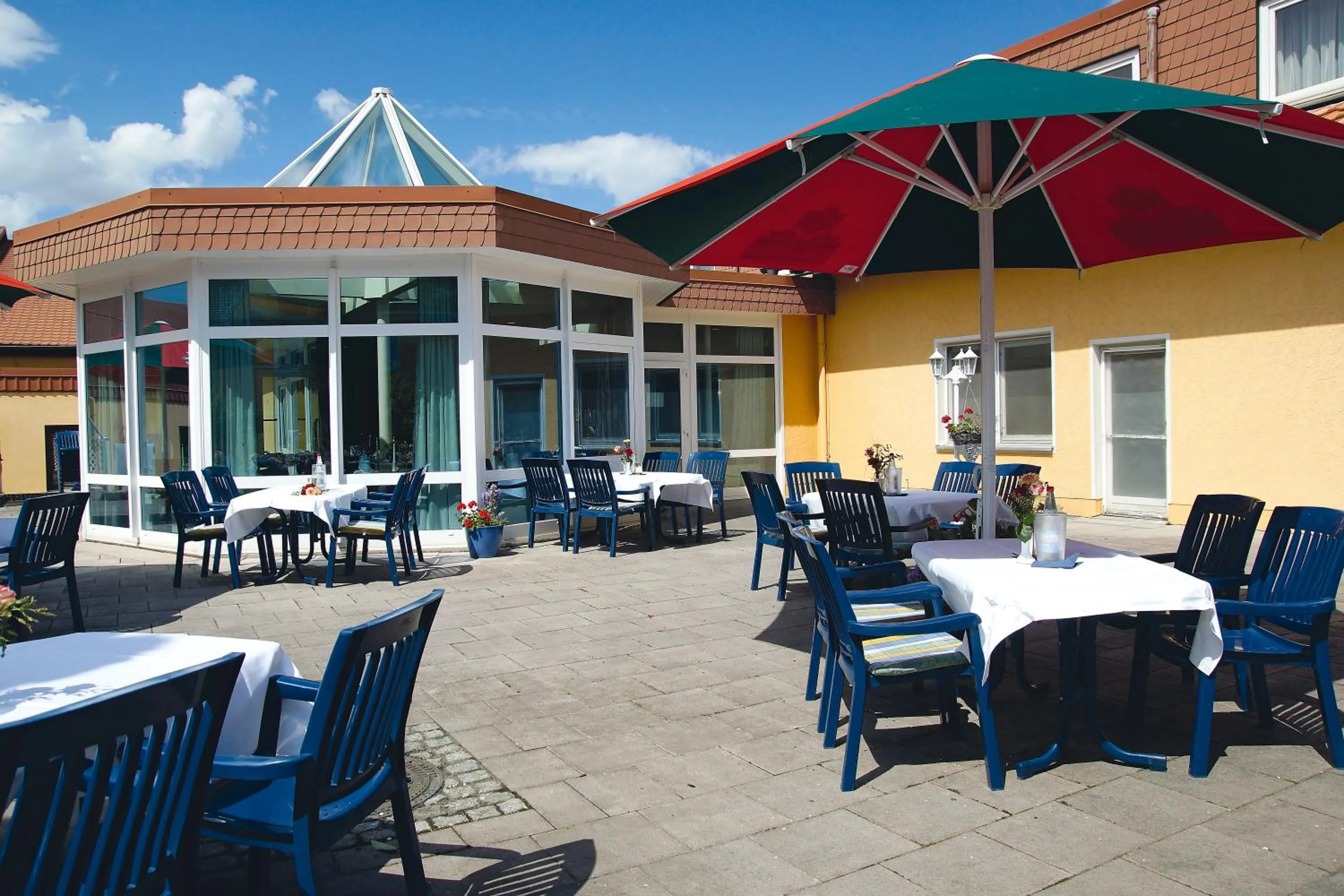 Patio in AVALON Hotelpark Königshof