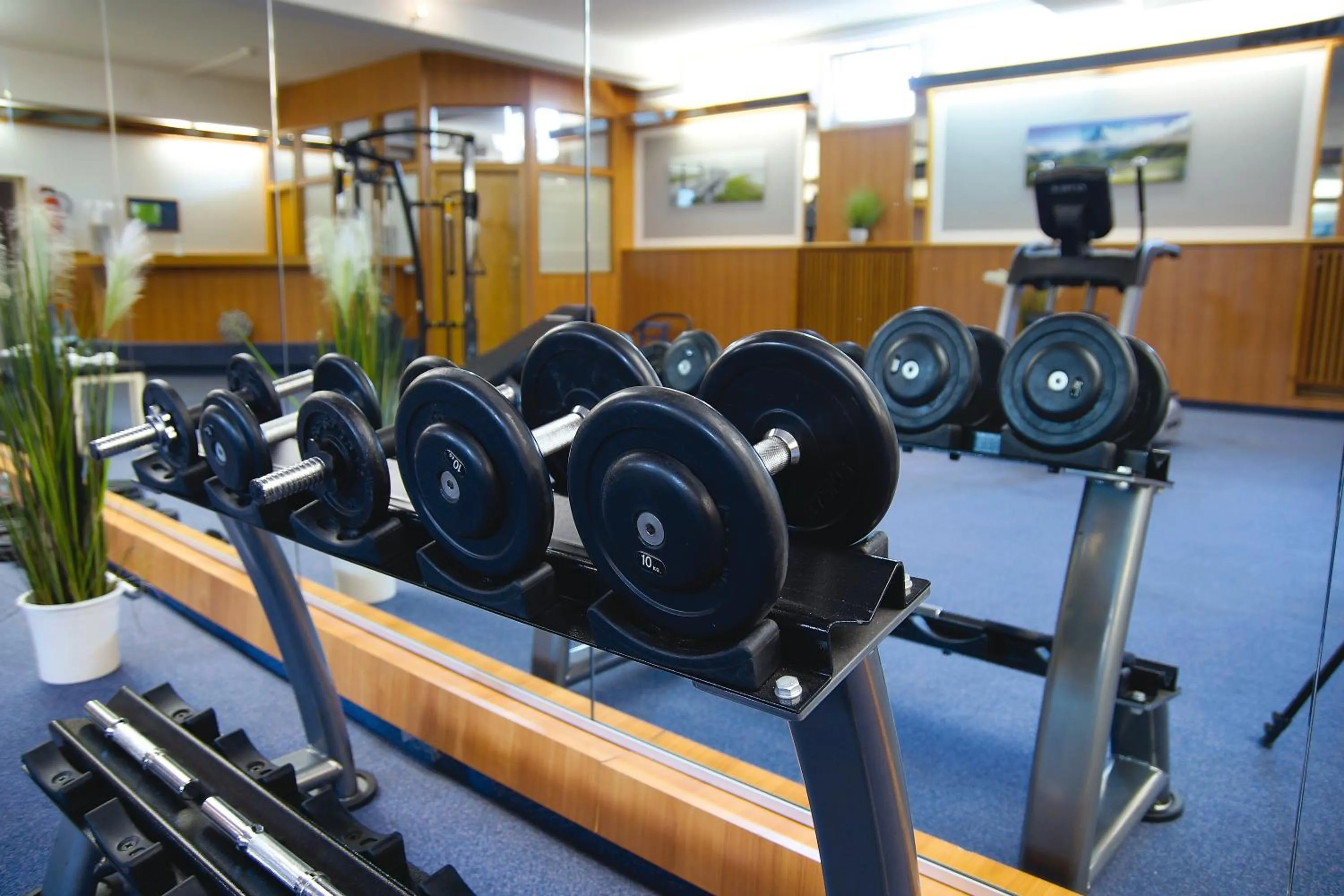 Fitness centre/facilities in AVALON Hotelpark Königshof