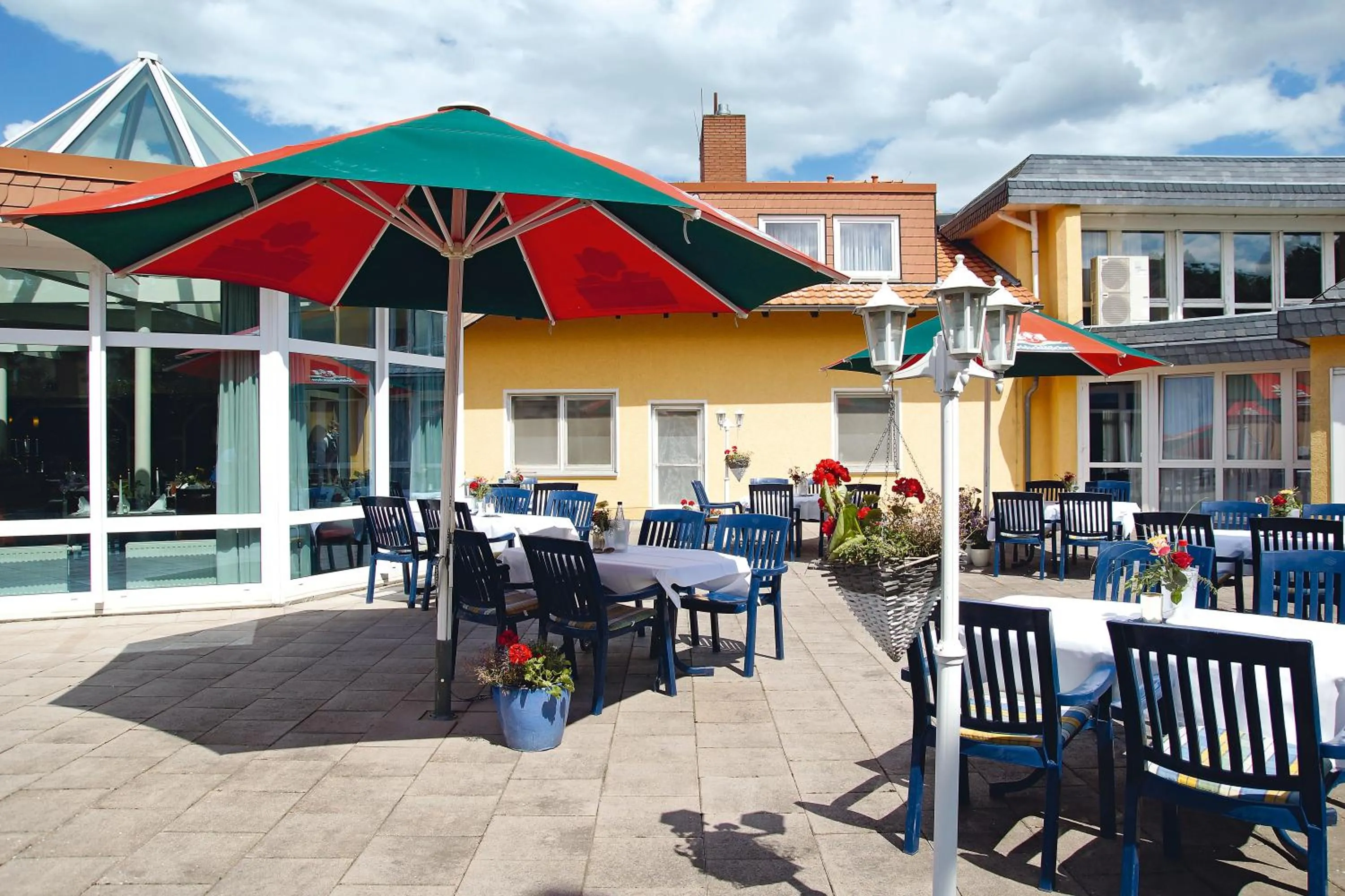 Patio in AVALON Hotelpark Königshof