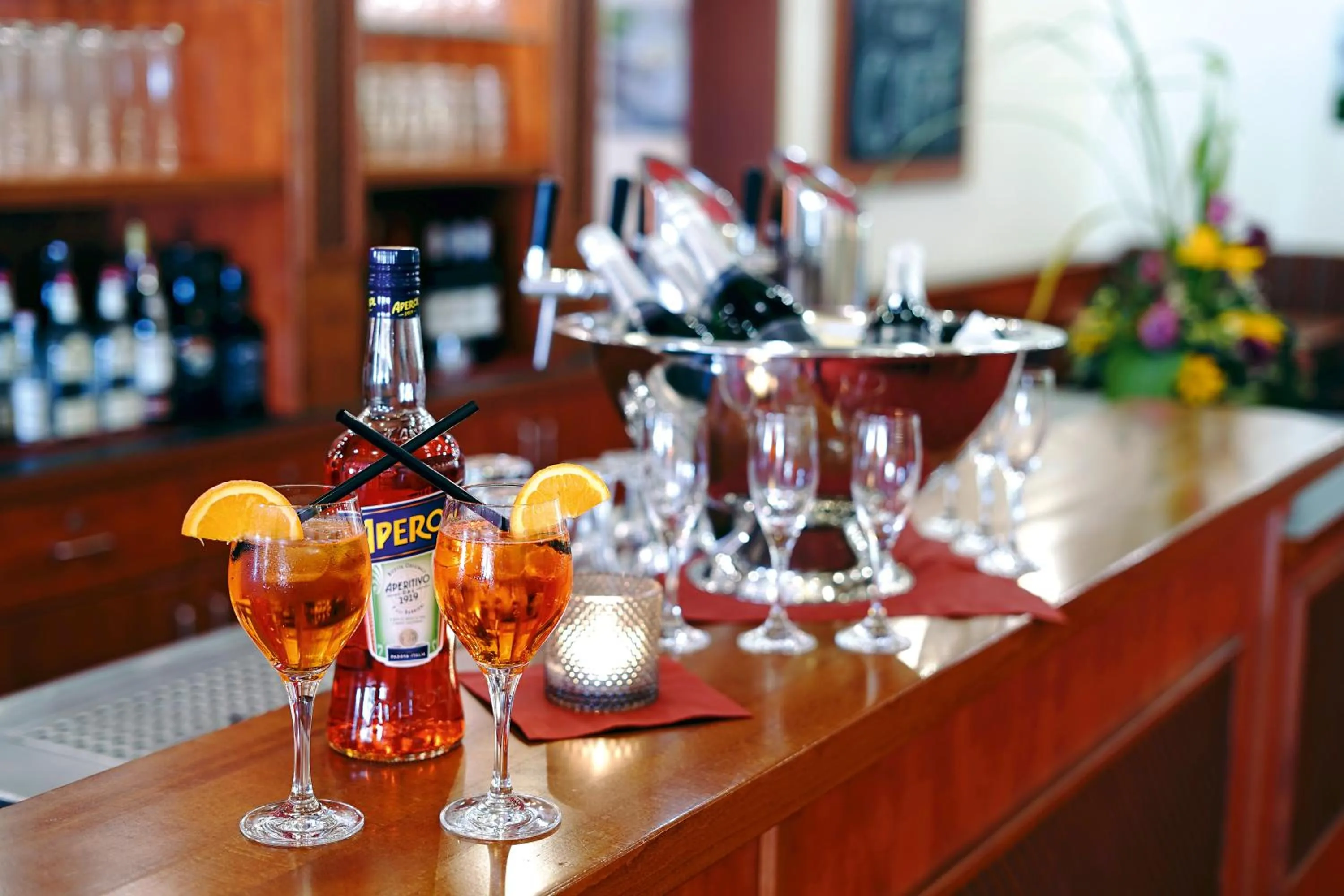 Alcoholic drinks in AVALON Hotelpark Königshof