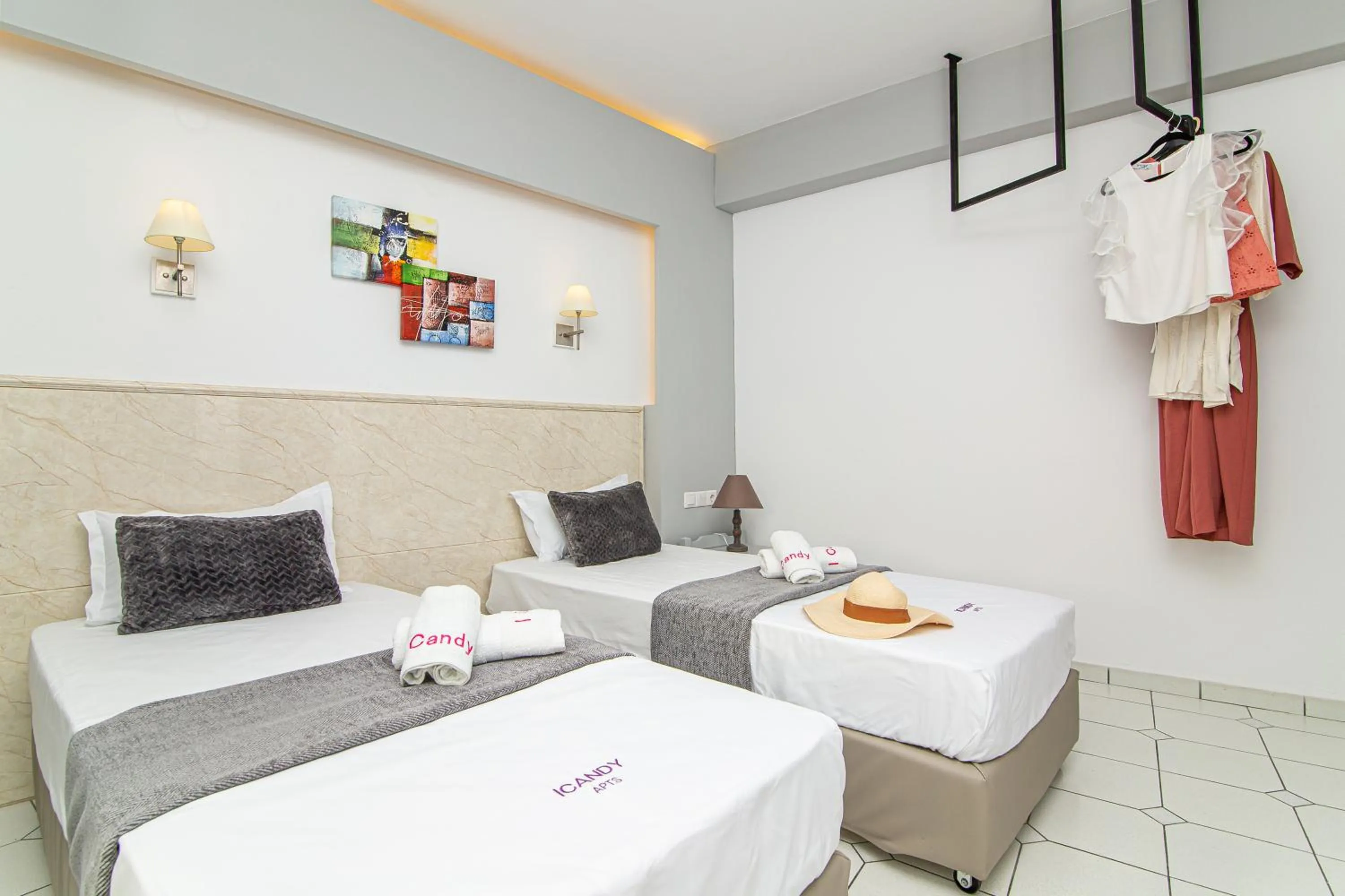 Bedroom, Bed in ICandy Sol