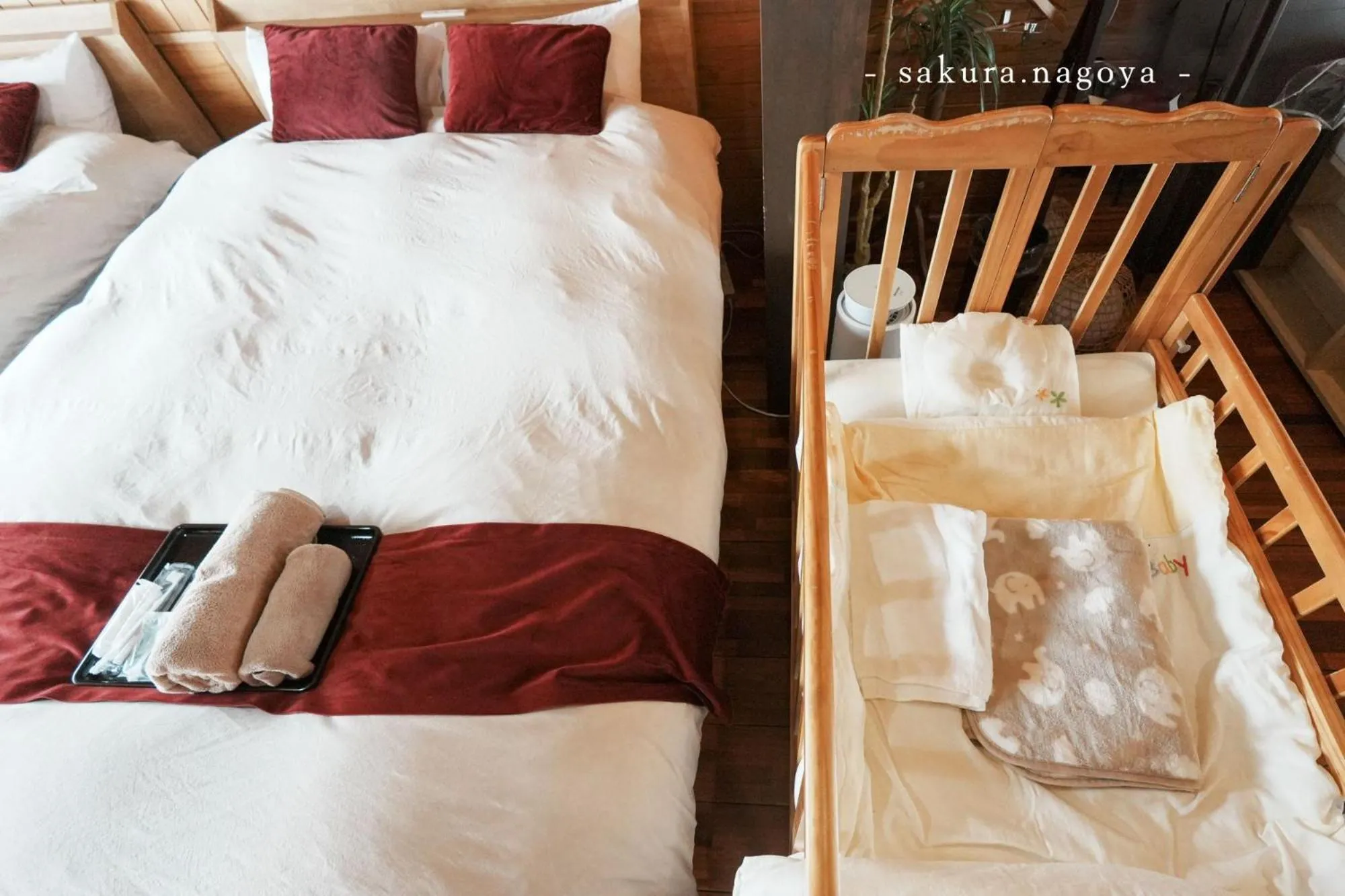 Bed in sakura.nagoya