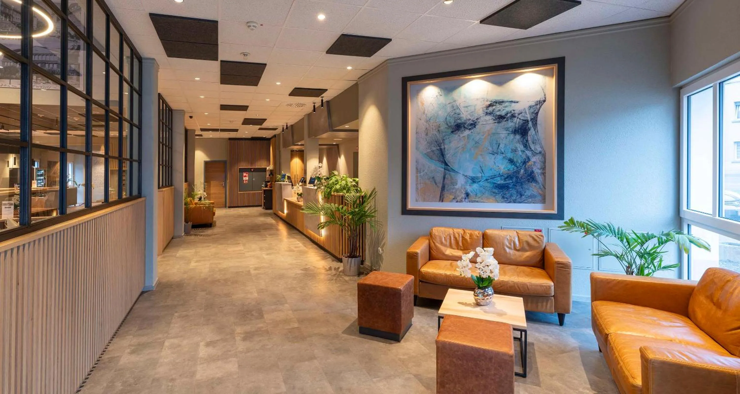 Lobby or reception in Sure Hotel by Best Western Hilden-Düsseldorf