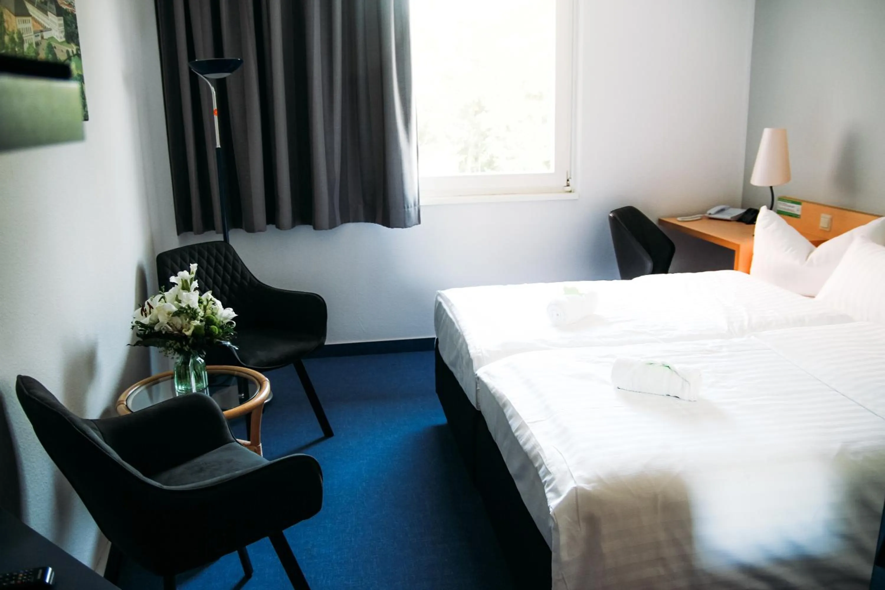 Photo of the whole room, Bed in Hotel am Tierpark Gotha