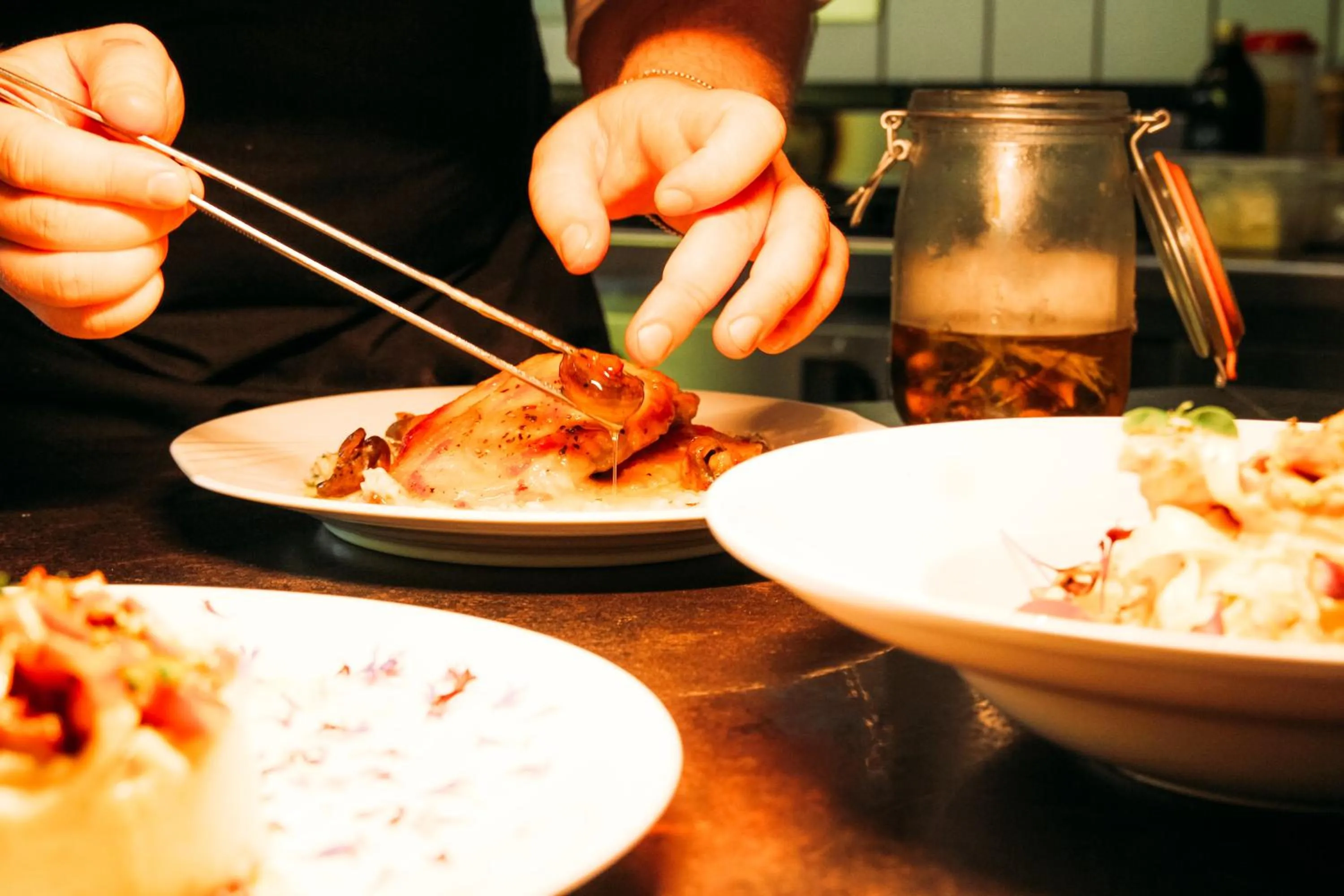 Restaurant/places to eat in Hotel am Tierpark Gotha