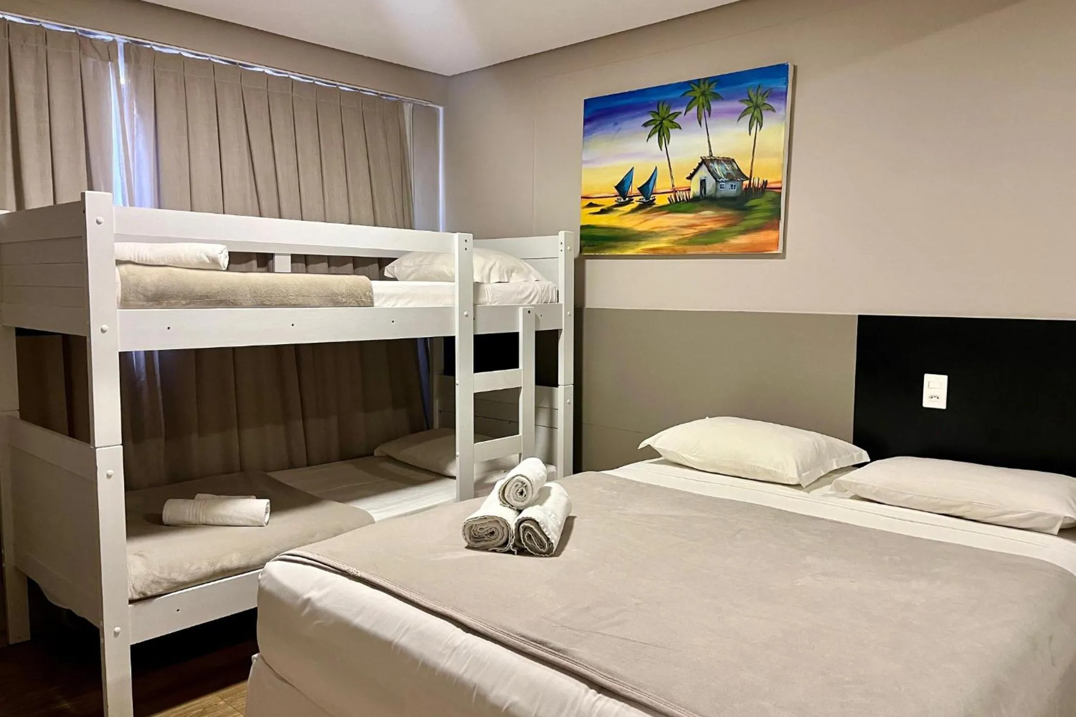 Bed in Easy Suites Natal Hotel