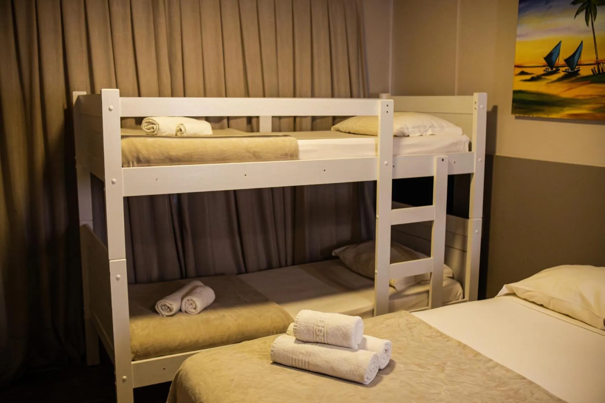 Bed in Easy Suites Natal Hotel