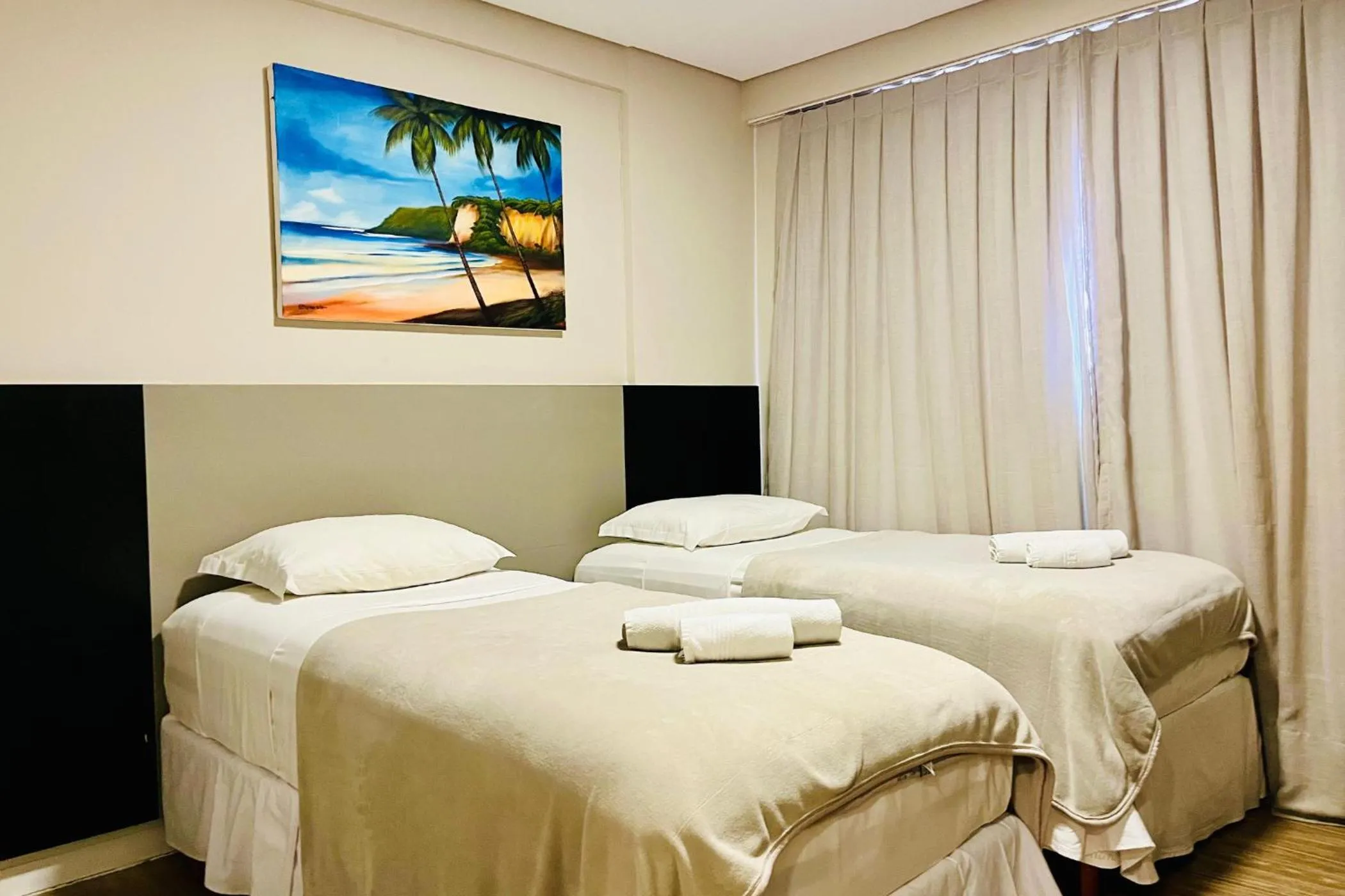 Bed in Easy Suites Natal Hotel