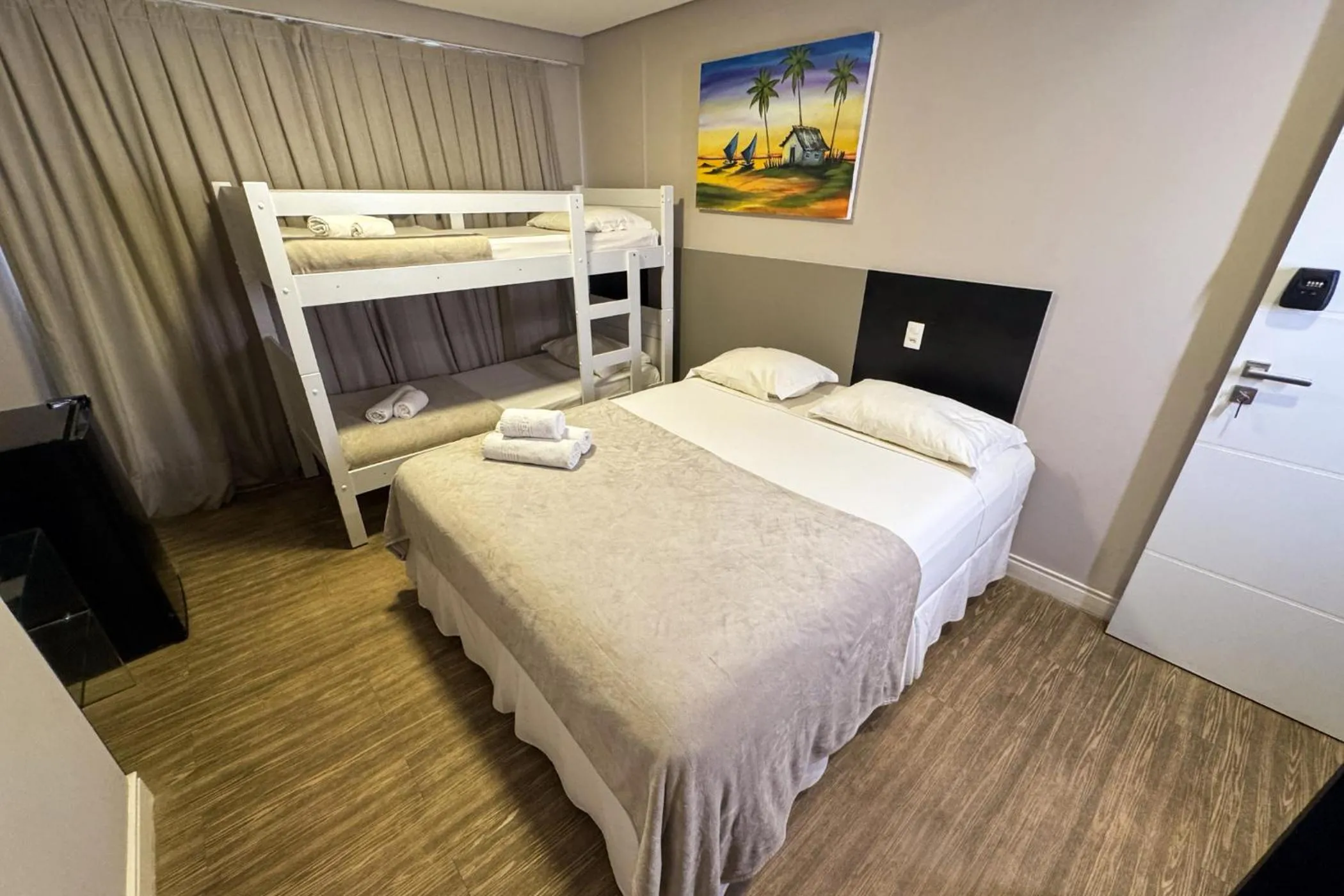 Bed in Easy Suites Natal Hotel