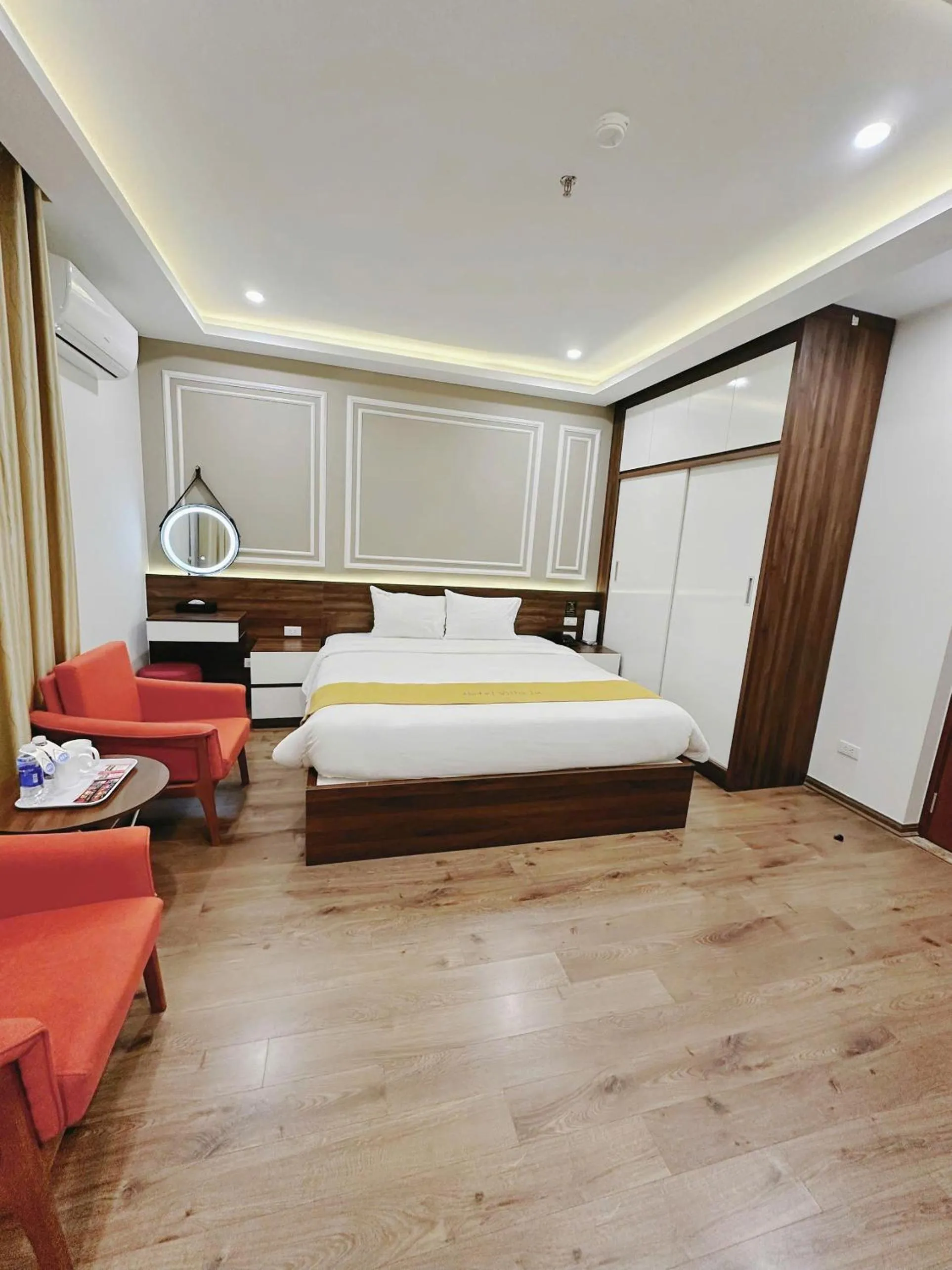 Bed in Hotel Villa Ju