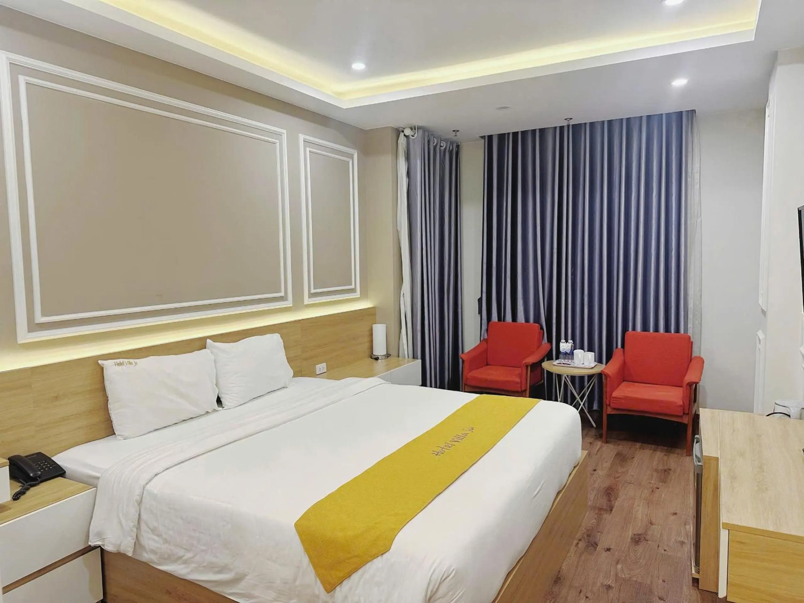 Bed in Hotel Villa Ju