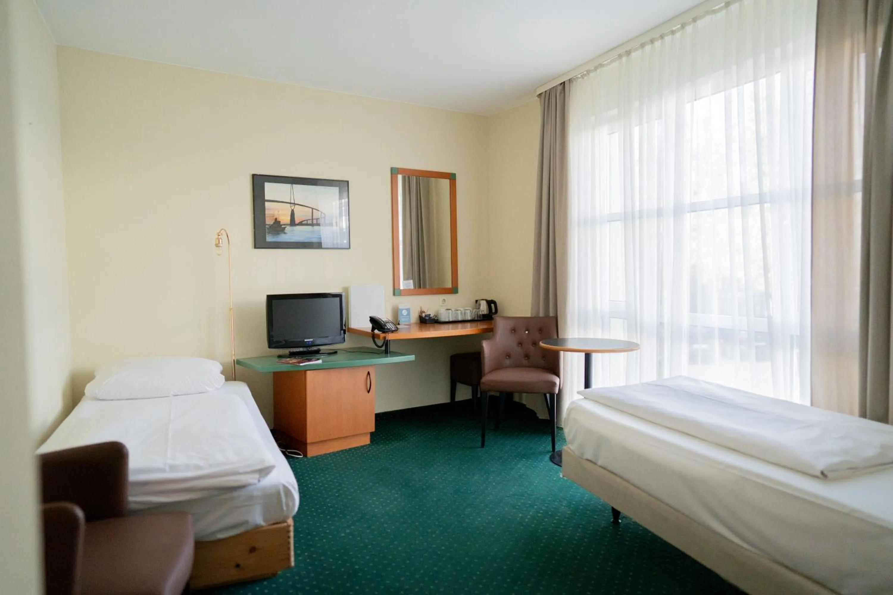 Bed in Trip Inn Hotel Dasing-Augsburg