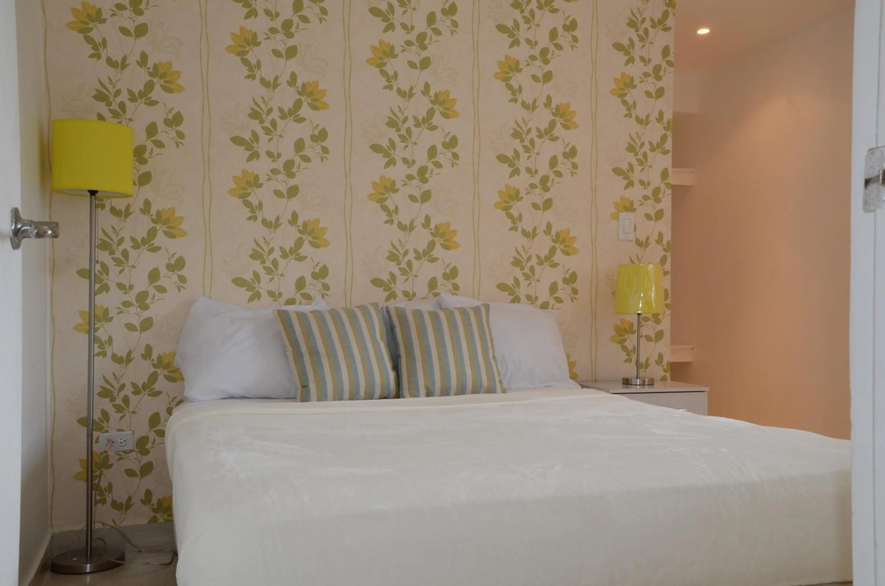 Bed in Hostal Familiar Carmencita