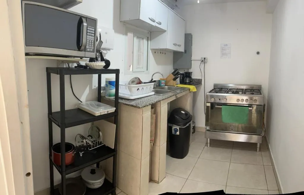 Kitchen or kitchenette in Hostal Familiar Carmencita