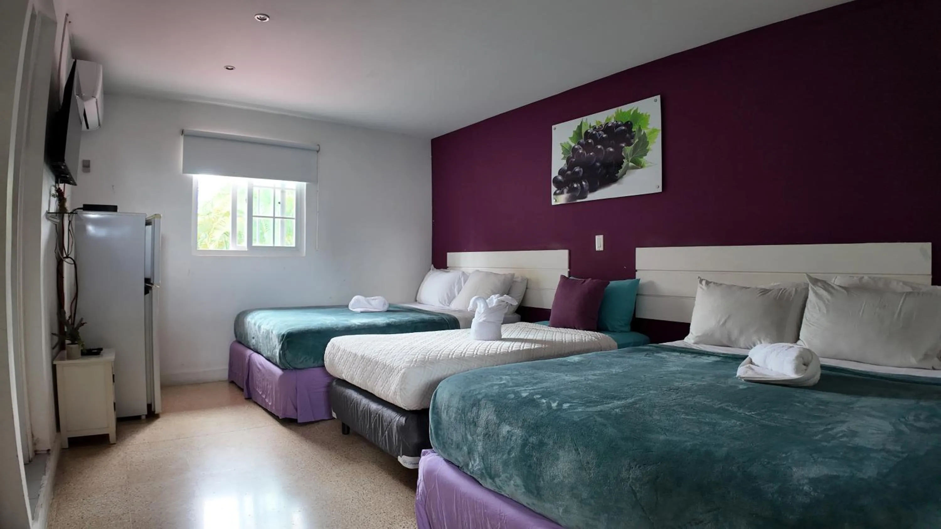 Bed in Hostal Familiar Carmencita