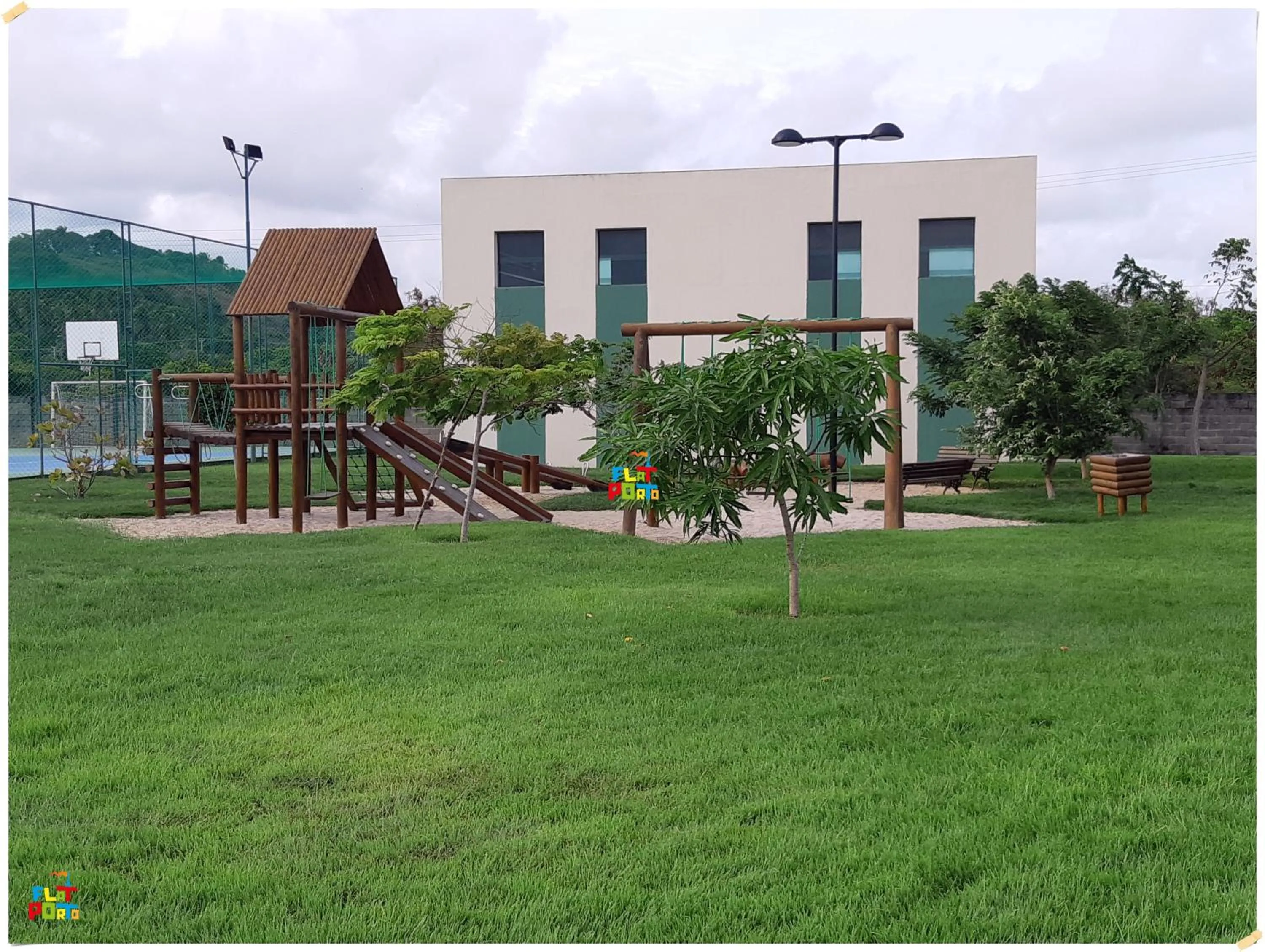 Children play ground in Apartamento Beira mar Praia dos Caneiros