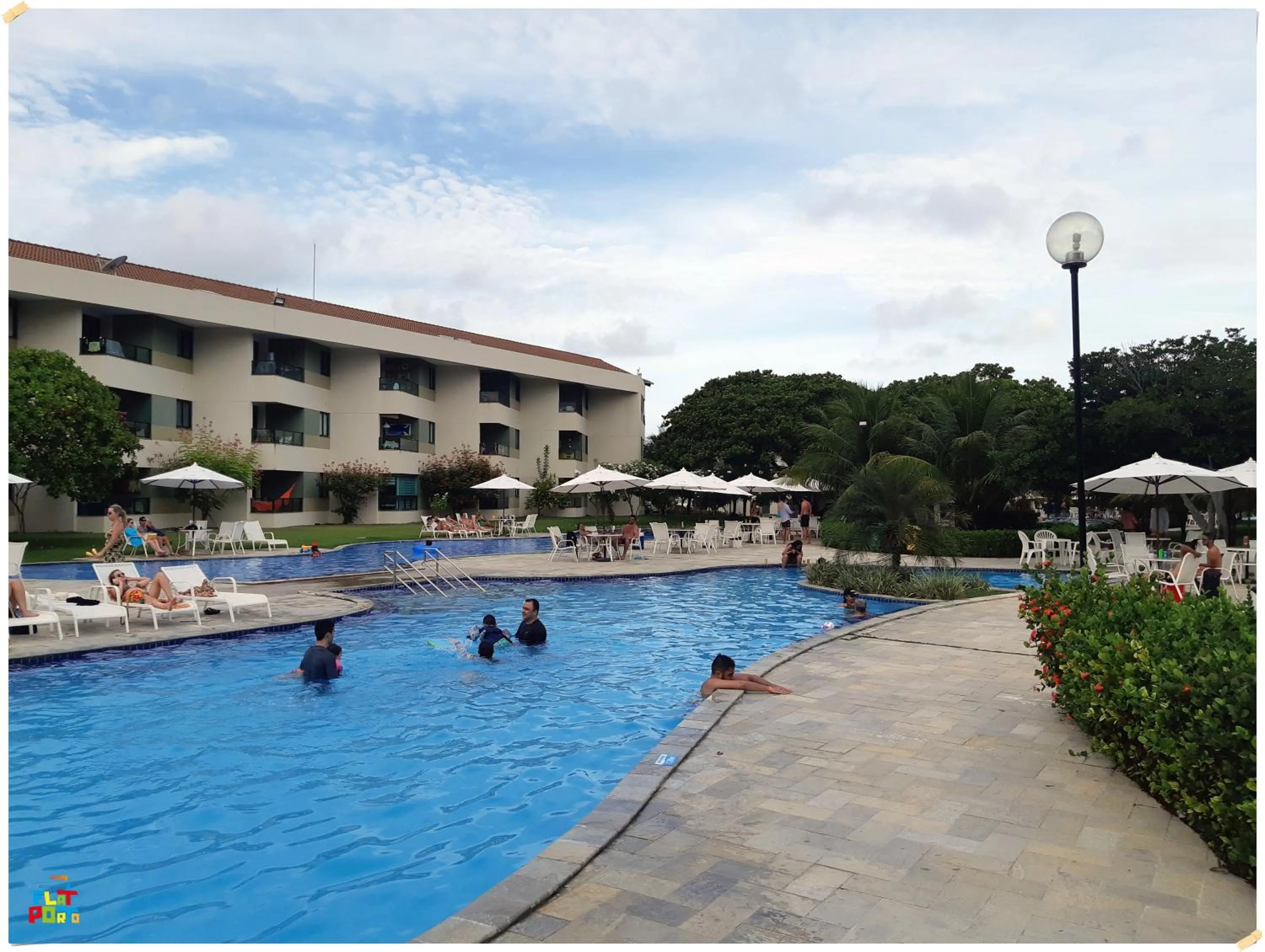 Property building in Apartamento Beira mar Praia dos Caneiros