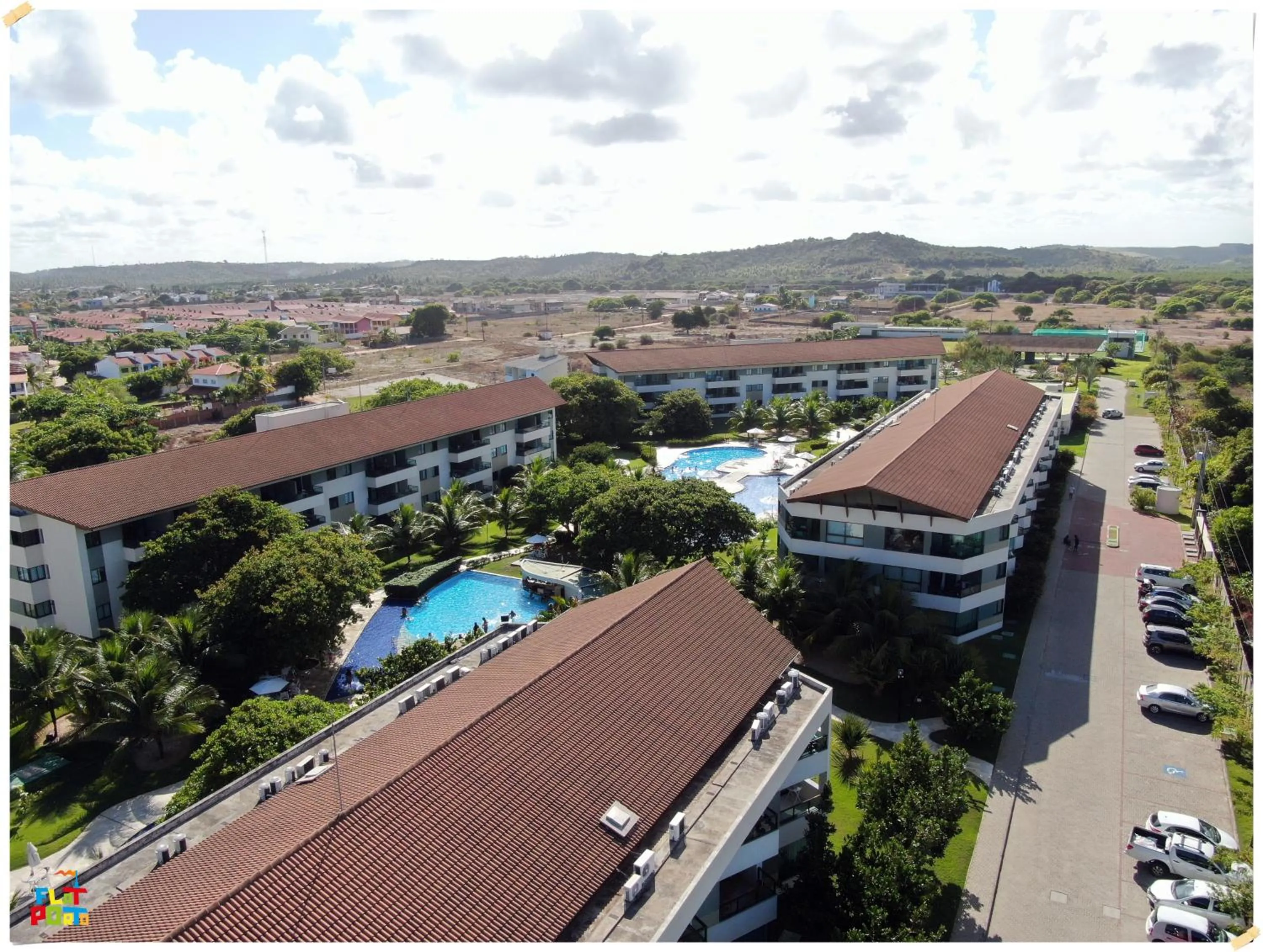 Property building in Apartamento Beira mar Praia dos Caneiros
