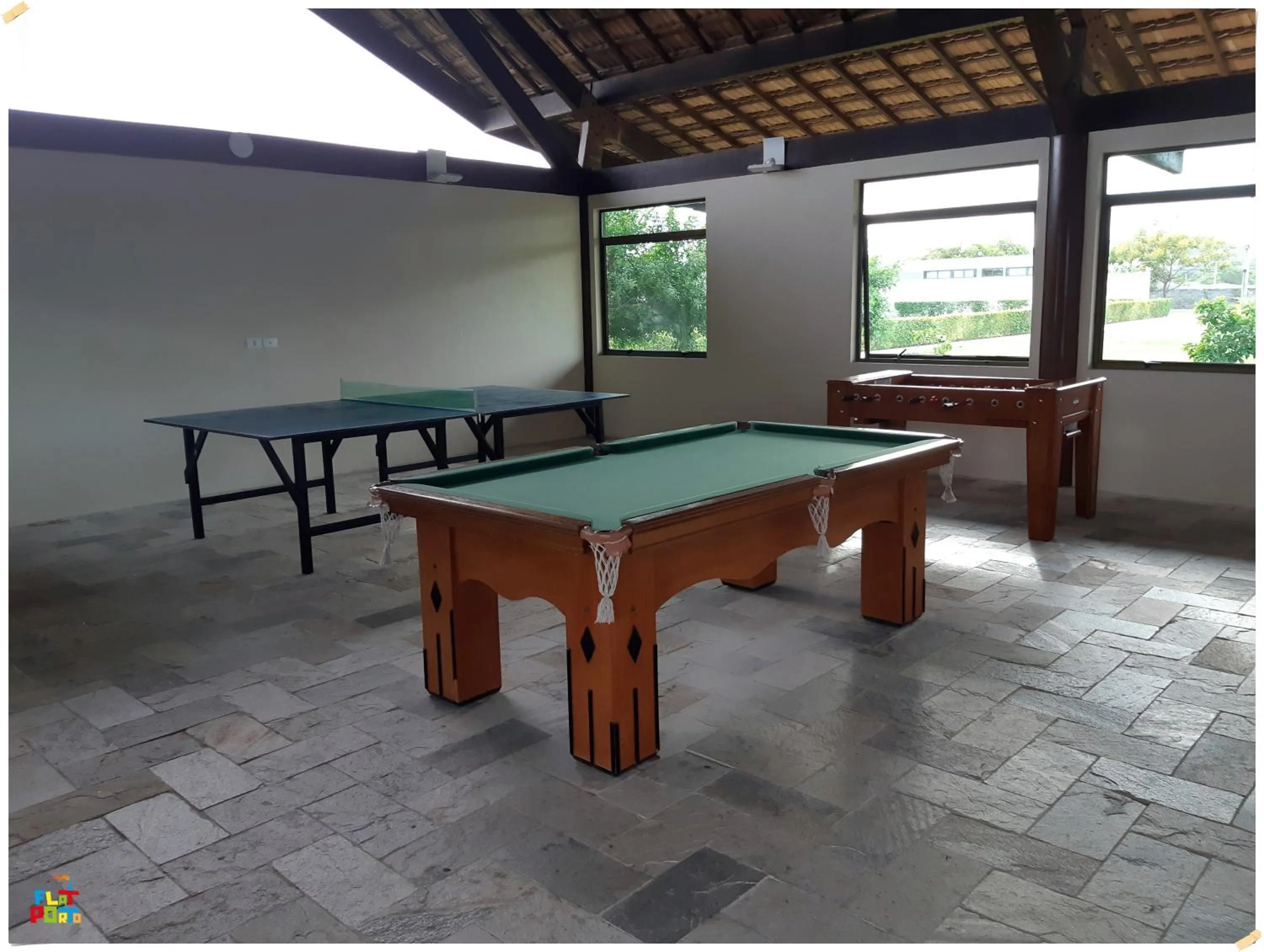 Billiard in Apartamento Beira mar Praia dos Caneiros