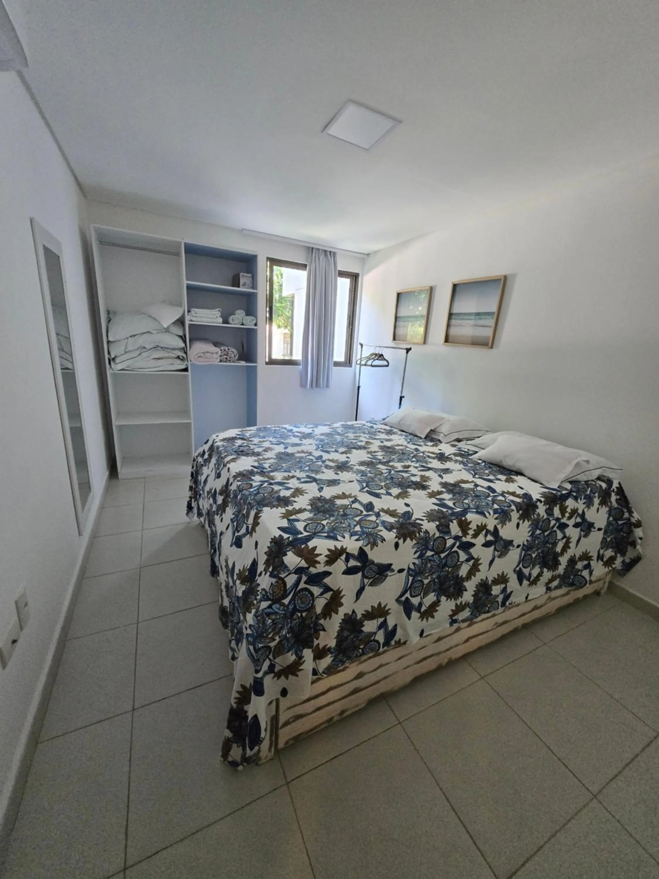 Bed in Apartamento Beira mar Praia dos Caneiros