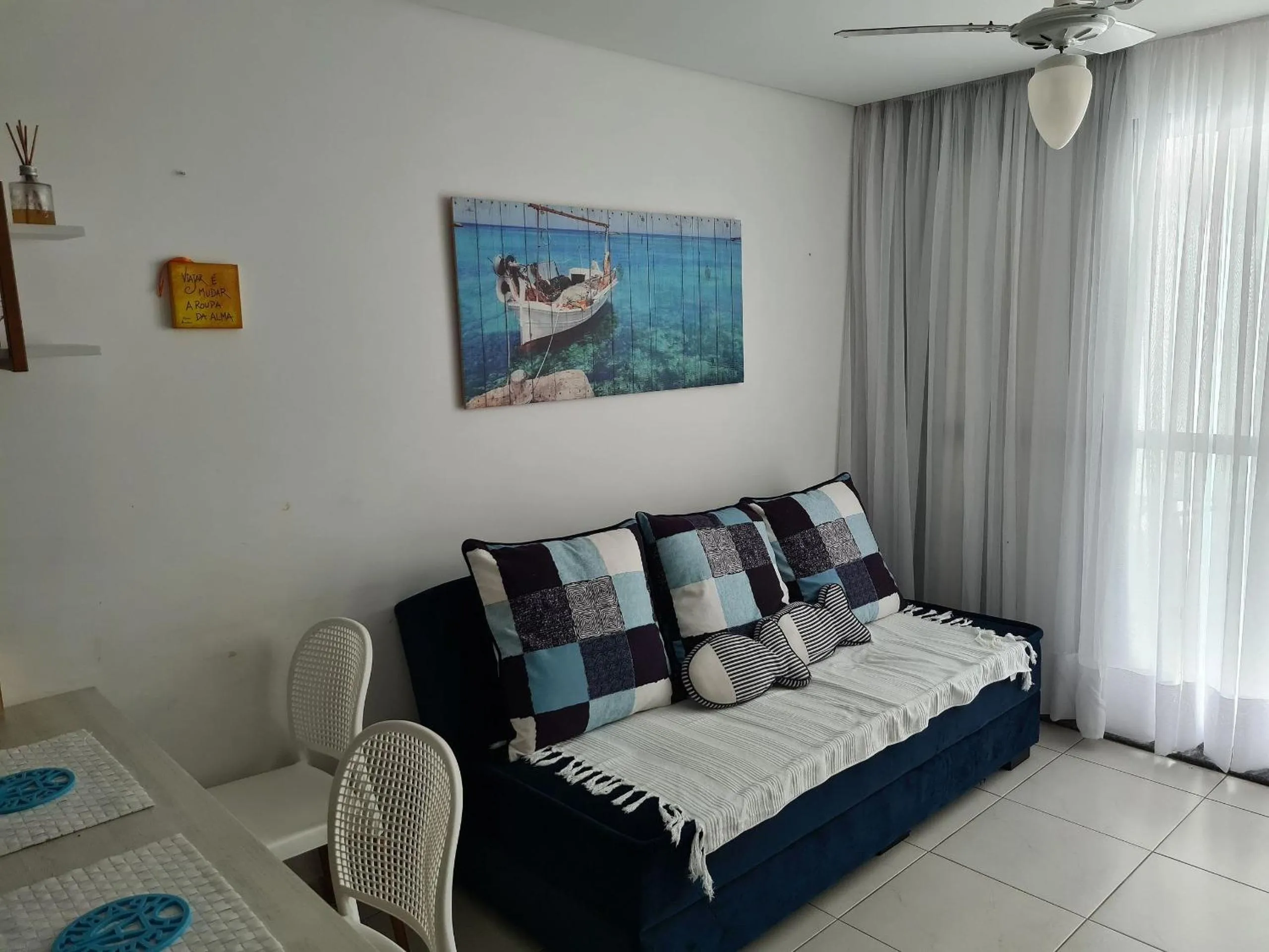 Bed in Apartamento Beira mar Praia dos Caneiros
