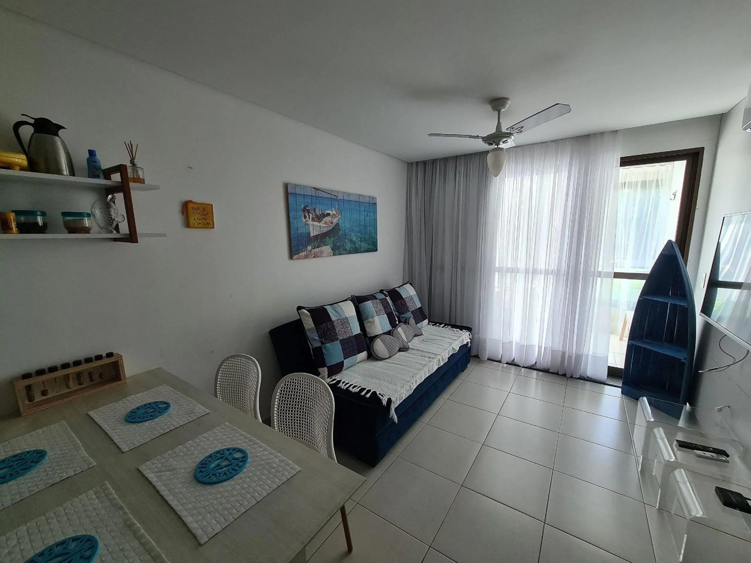 Bed in Apartamento Beira mar Praia dos Caneiros
