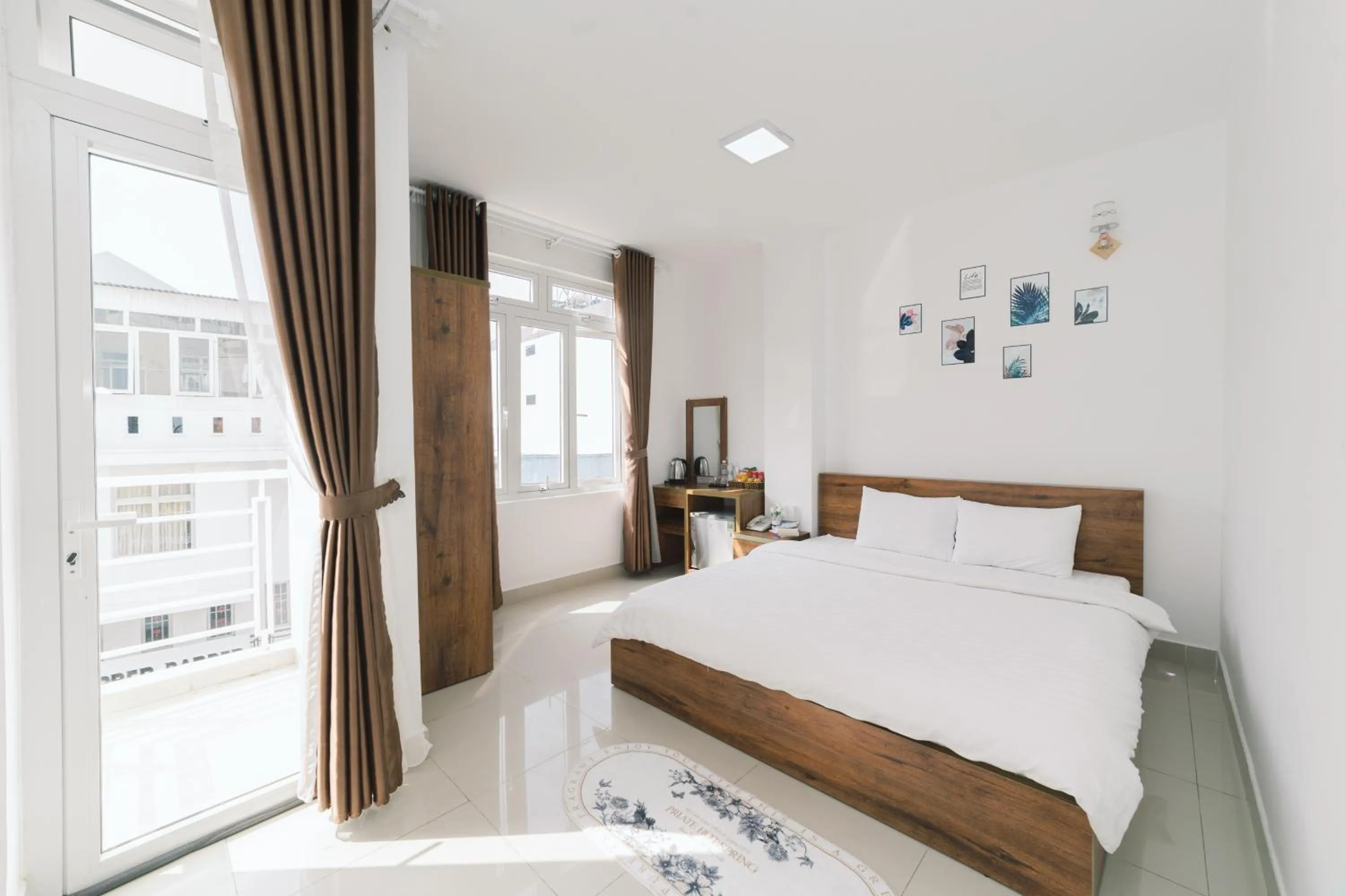 Bed in Mat Troi Vang Dalat Hotel