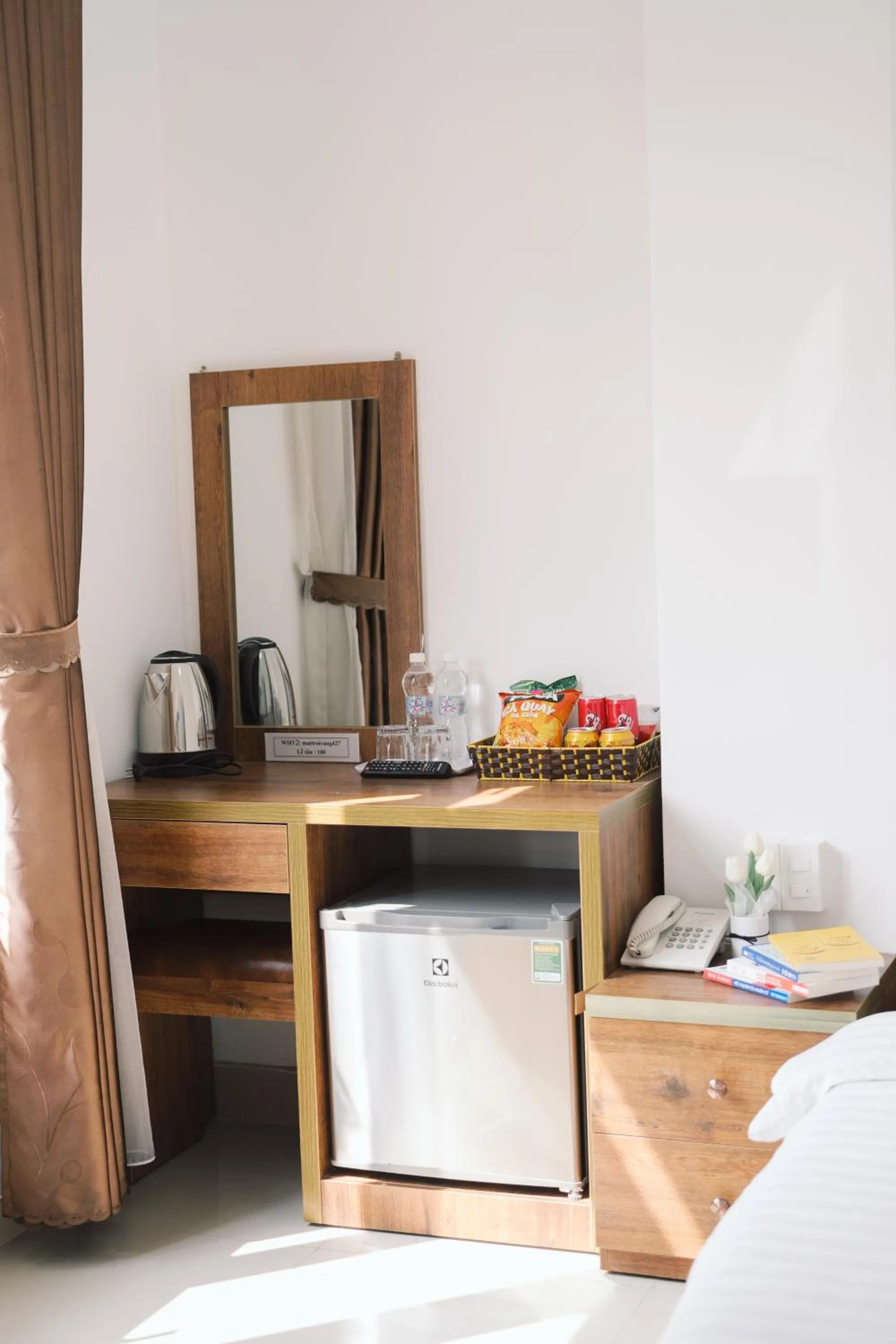 Food and drinks, Bed in Mat Troi Vang Dalat Hotel