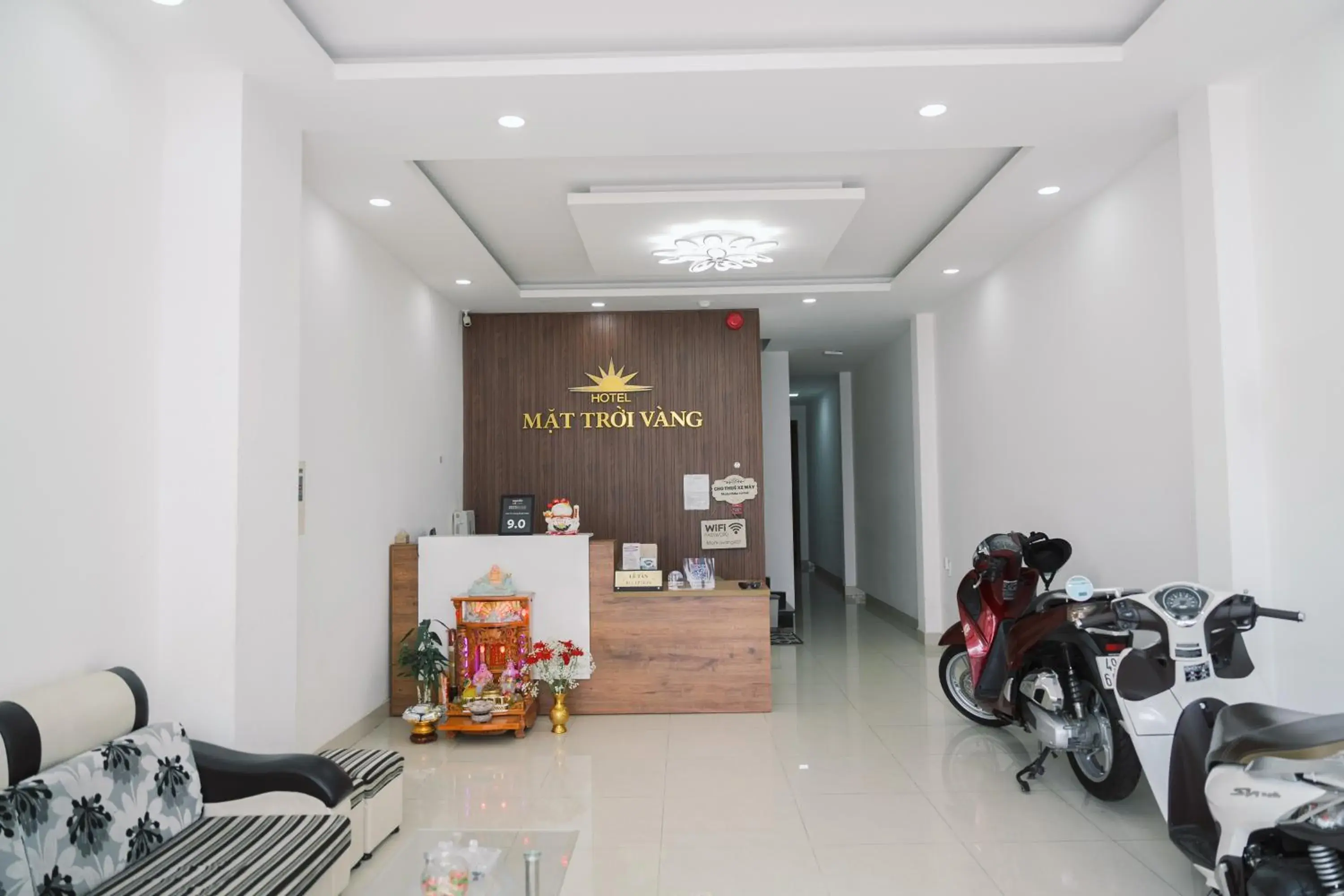Lobby or reception in Mat Troi Vang Dalat Hotel Lobby or reception in Mat Troi Vang Dalat Hotel