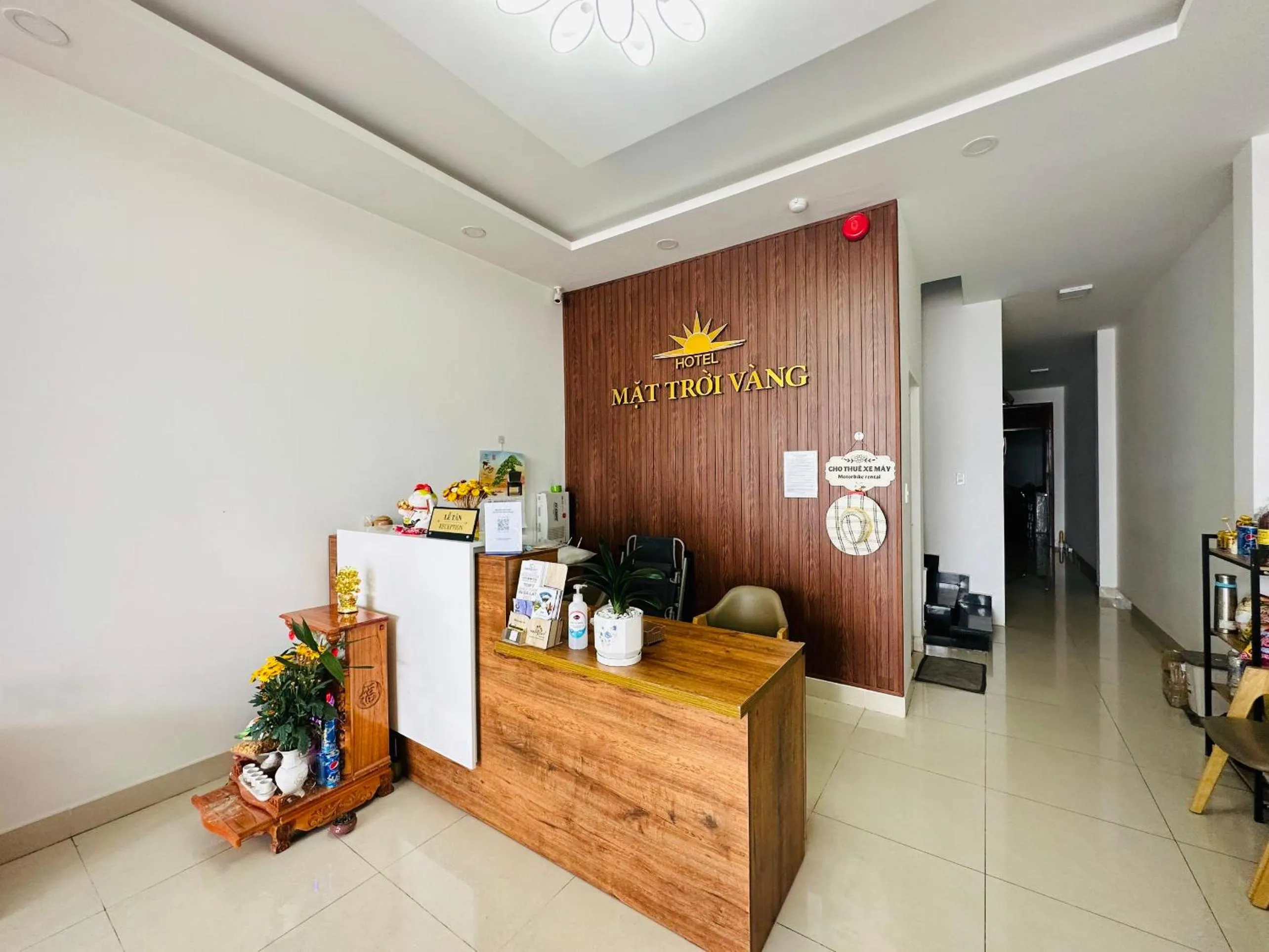 Lobby or reception in Mat Troi Vang Dalat Hotel