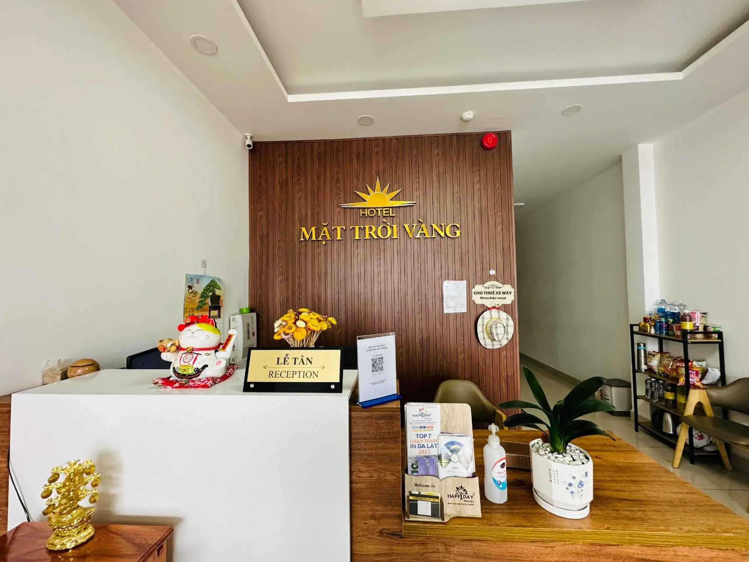 Lobby or reception in Mat Troi Vang Dalat Hotel Lobby or reception in Mat Troi Vang Dalat Hotel