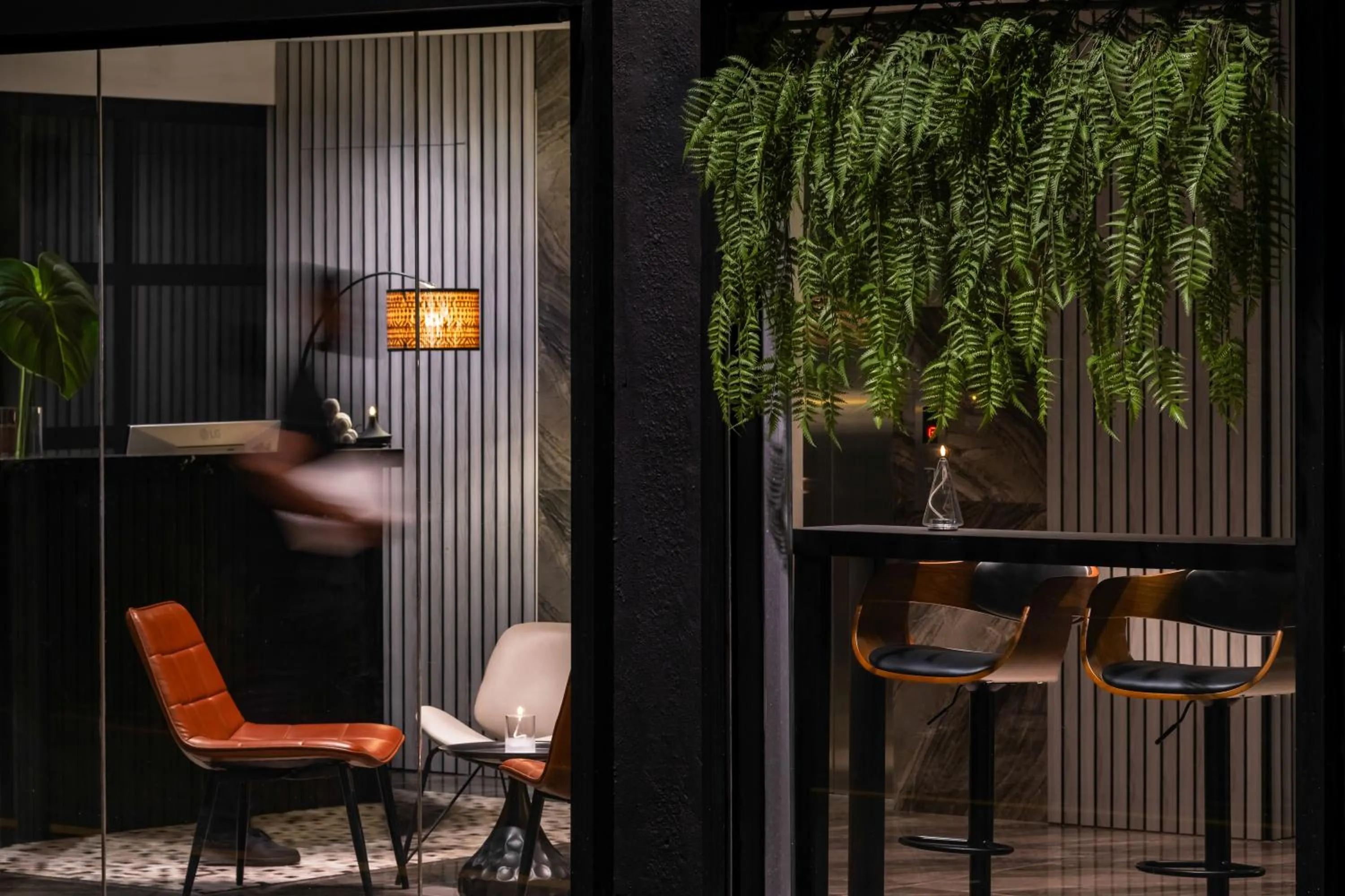 Lobby or reception in BRYQS Hotel